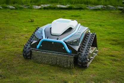 ⚡𝐁𝐢𝐠 𝐂𝐥𝐞𝐚𝐫𝐚𝐧𝐜𝐞🌞Remote Controlled Lawn Mower