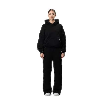 EBB - Signature Blank Hoodie - Black
