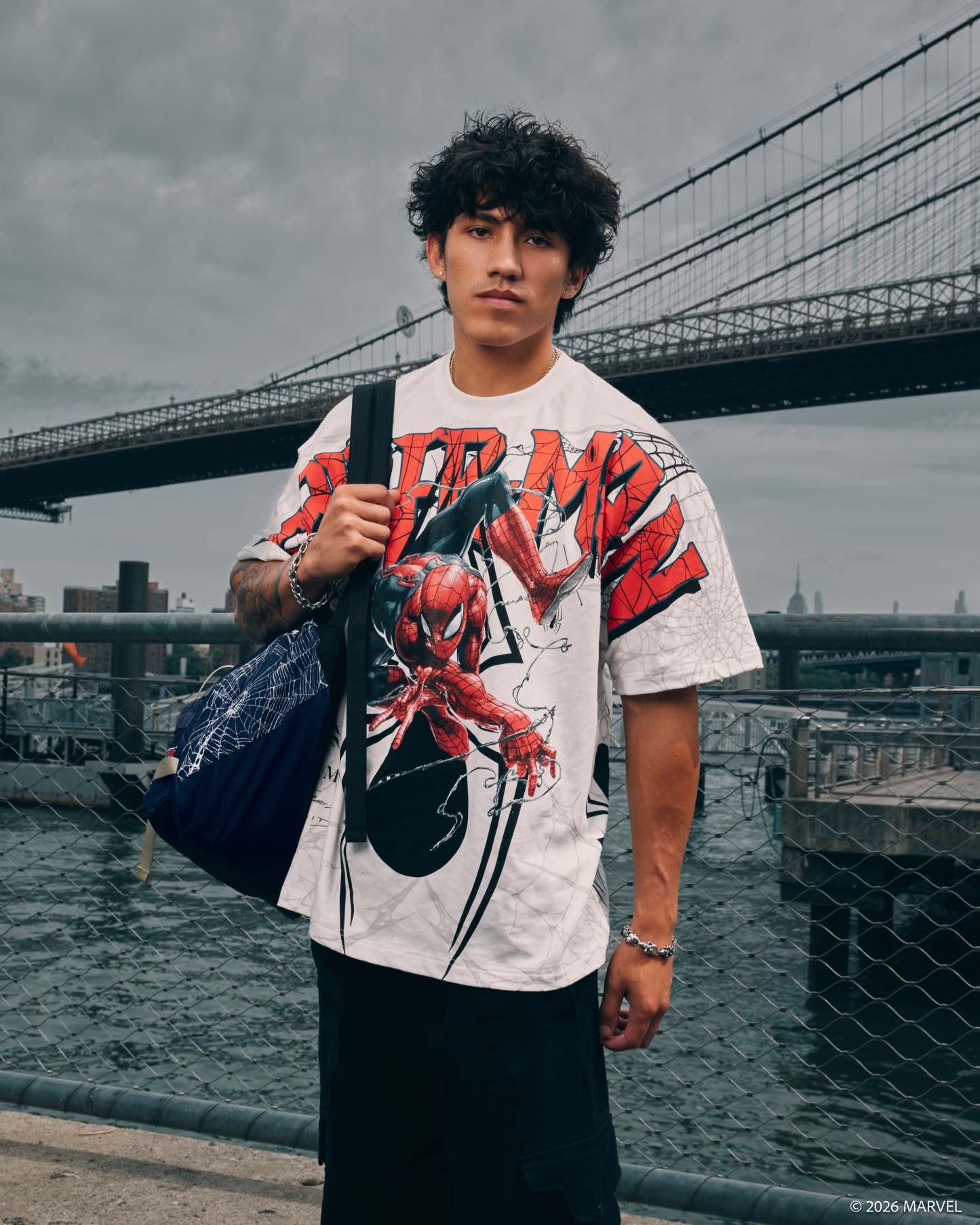 First Strike American Classic Oversized Tee in Butter