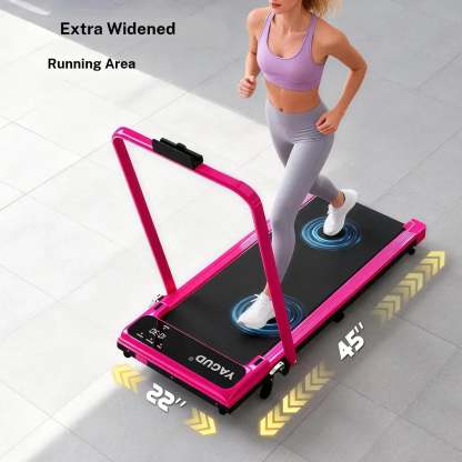 Foldable Adjustable Incline Fitness Platform - 265lbs Capacity, Dual Shock Absorption & Low Noise