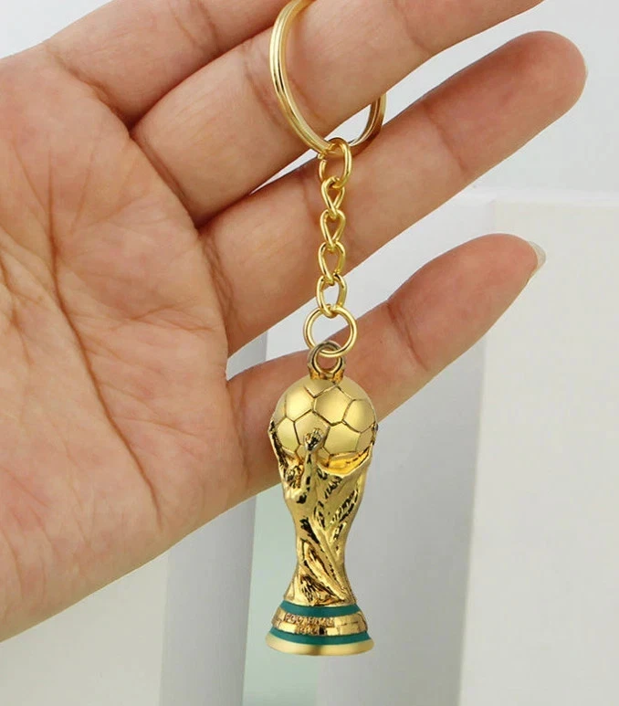 2026 USA Mexico World Trophy Keychain Football Champion Cup Key Ring Fan Gift
