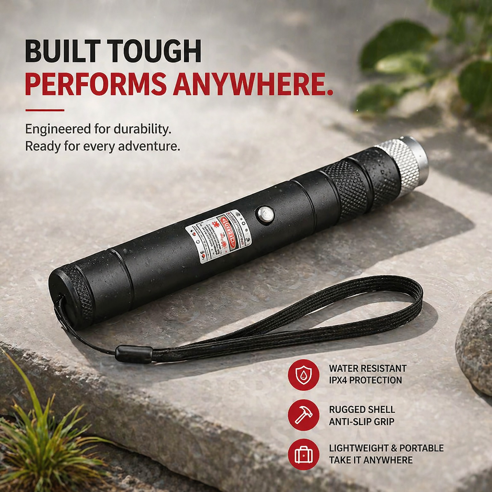 USB Rechargeable Red Laser Pointer SKK015