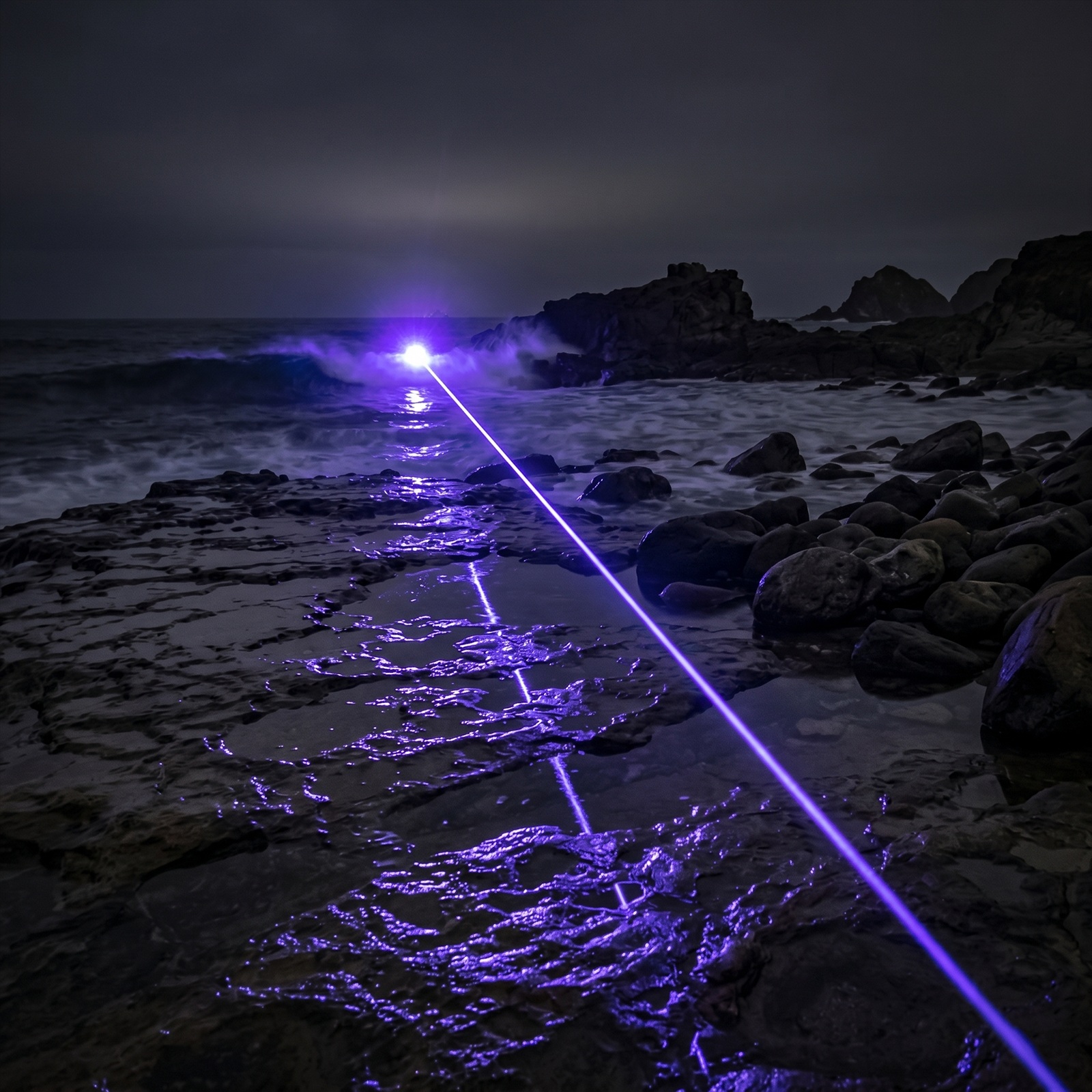 Copper Blue Laser Pointer High Power 450nm with 5 Patten Lens