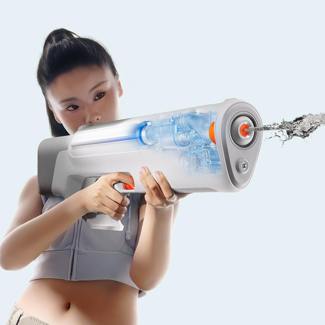 Laser pulse electric  watergun