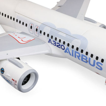 E-flite Airbus A320neo Twin 64mm EDF BNF Basic with AS3X+ and SAFE Select