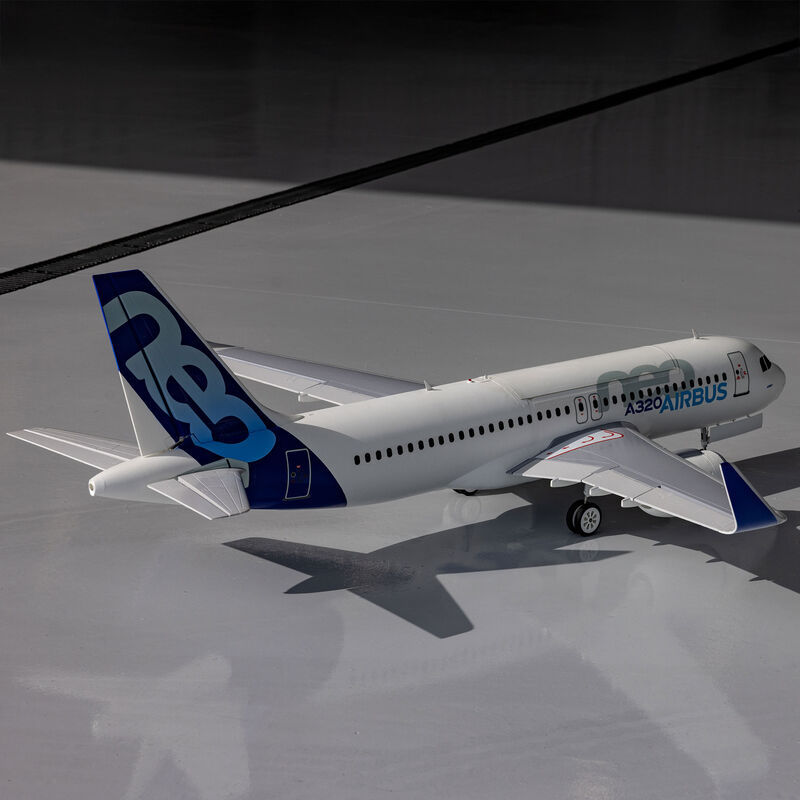 E-flite Airbus A320neo Twin 64mm EDF BNF Basic with AS3X+ and SAFE Select