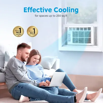 Midea 5,000 BTU EasyCool Window Air Conditioner - Cools 150 Sq. Ft.