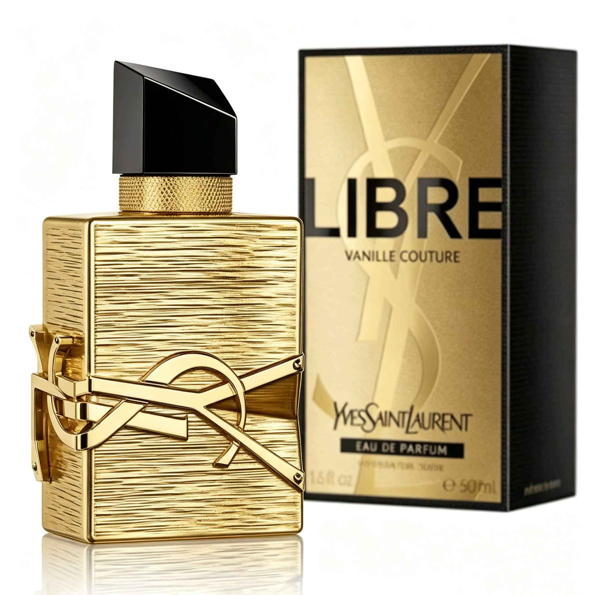 Yves Saint Laurent Libre Vanille Couture Eau de Parfum 50ml - Limited Edition Golden Vanilla Women's Perfume