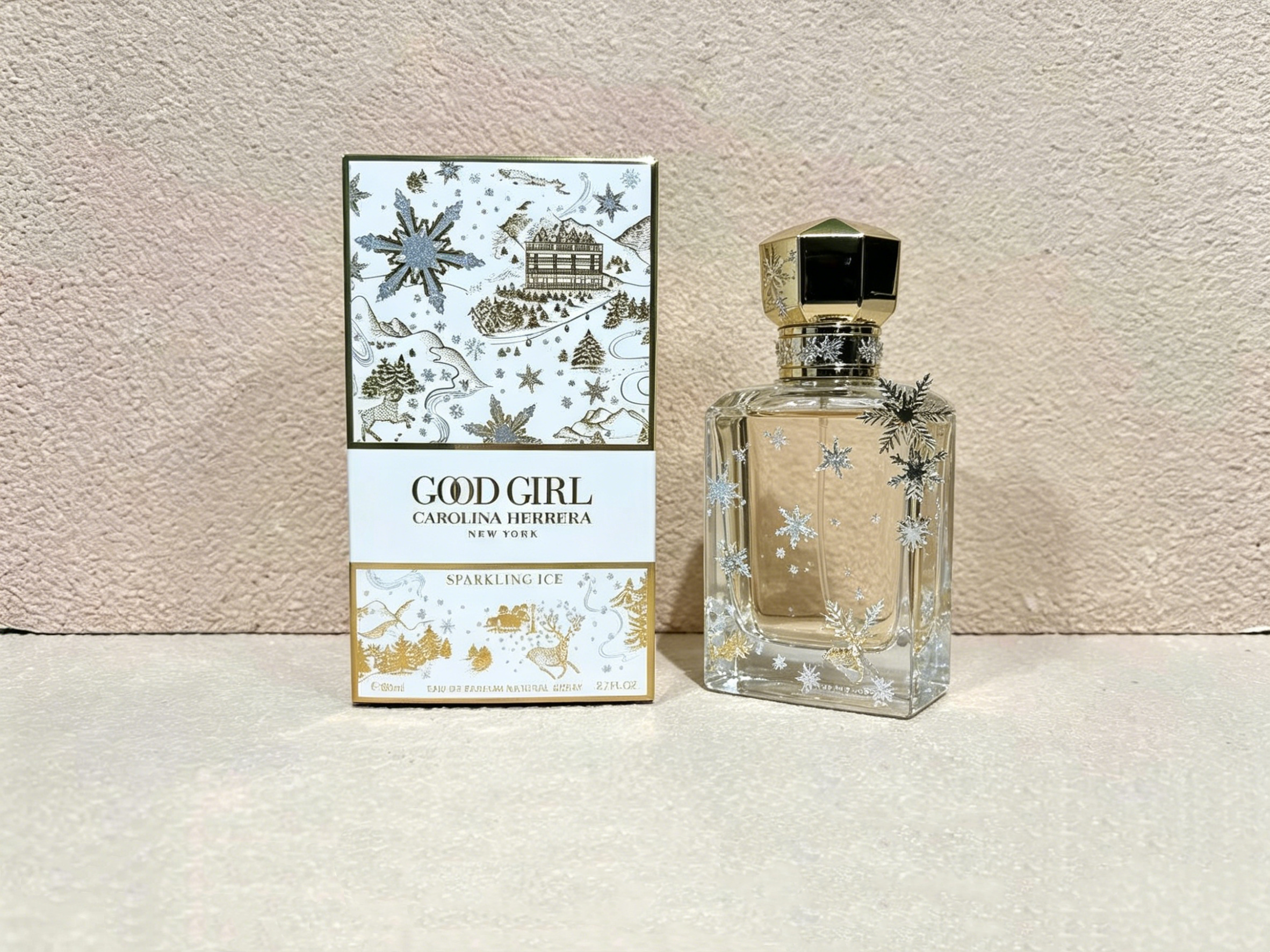 Carolina Herrera Good Girl Sparkling Ice Eau de Parfum 80ml | Limited Edition Floral Woody Musk Perfume for Women