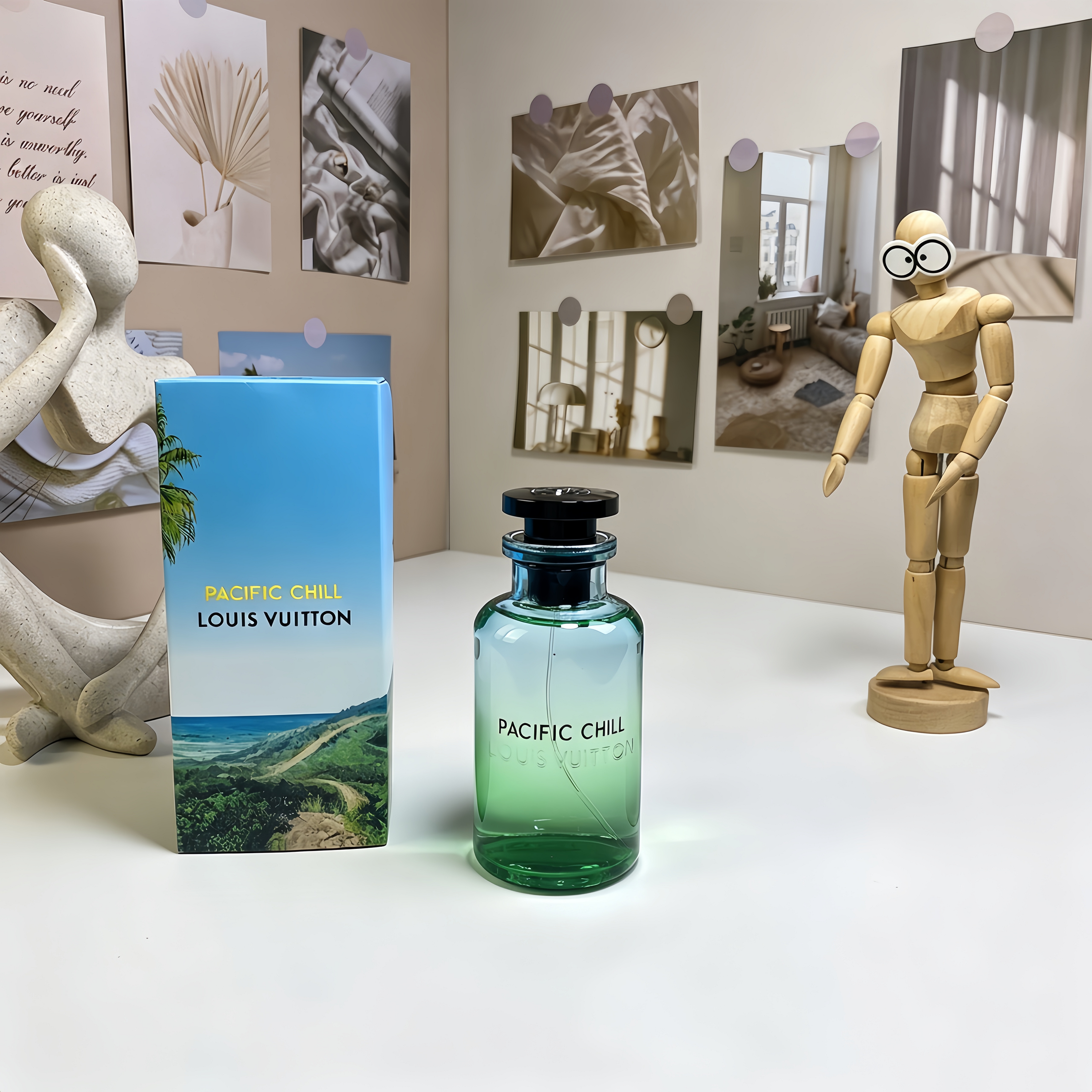 Louis Vuitton Pacific Chill Eau de Parfum 100ml - Unisex Refillable Luxury Cologne