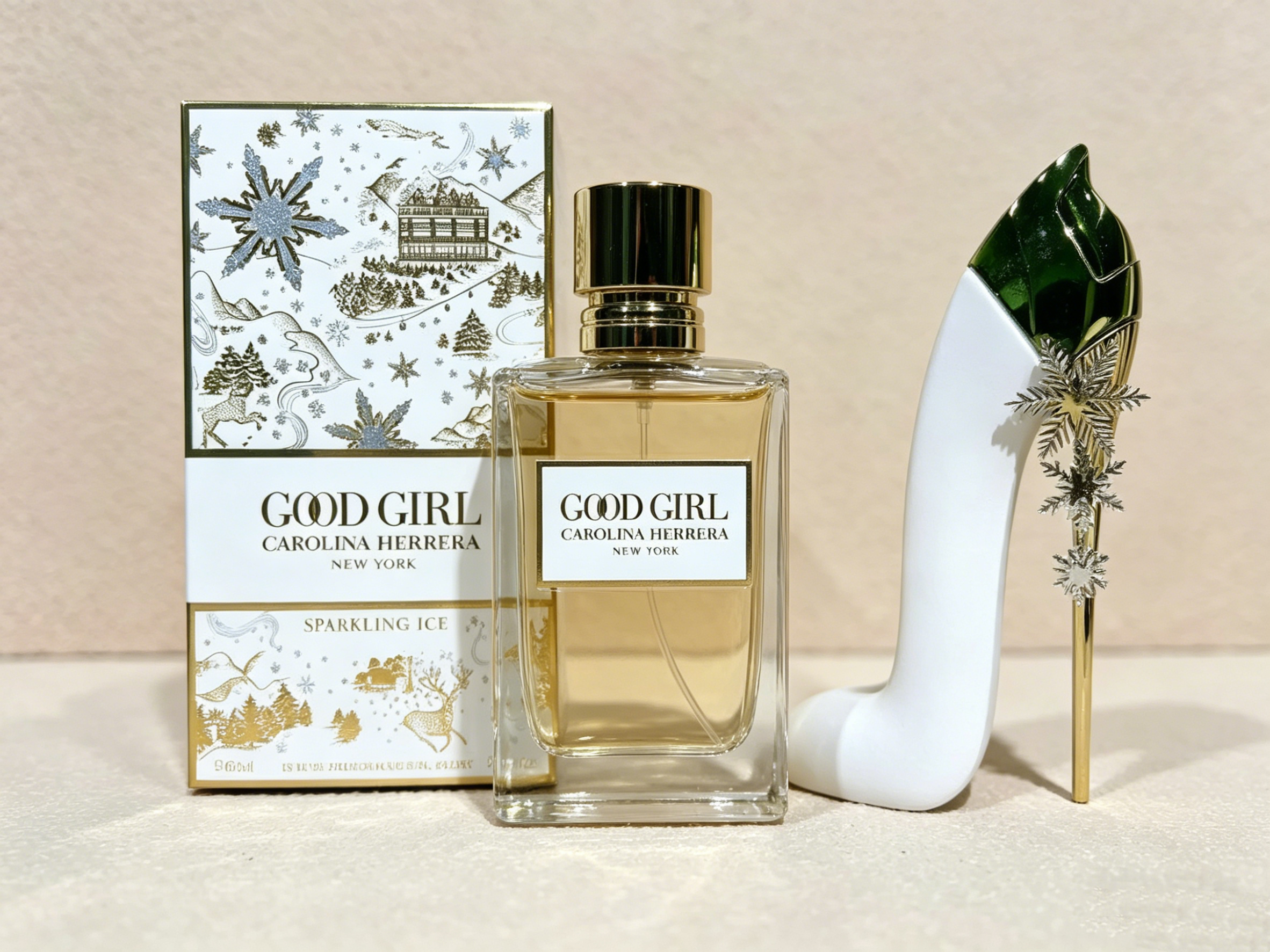 Carolina Herrera Good Girl Sparkling Ice Eau de Parfum 80ml | Limited Edition Floral Woody Musk Perfume for Women