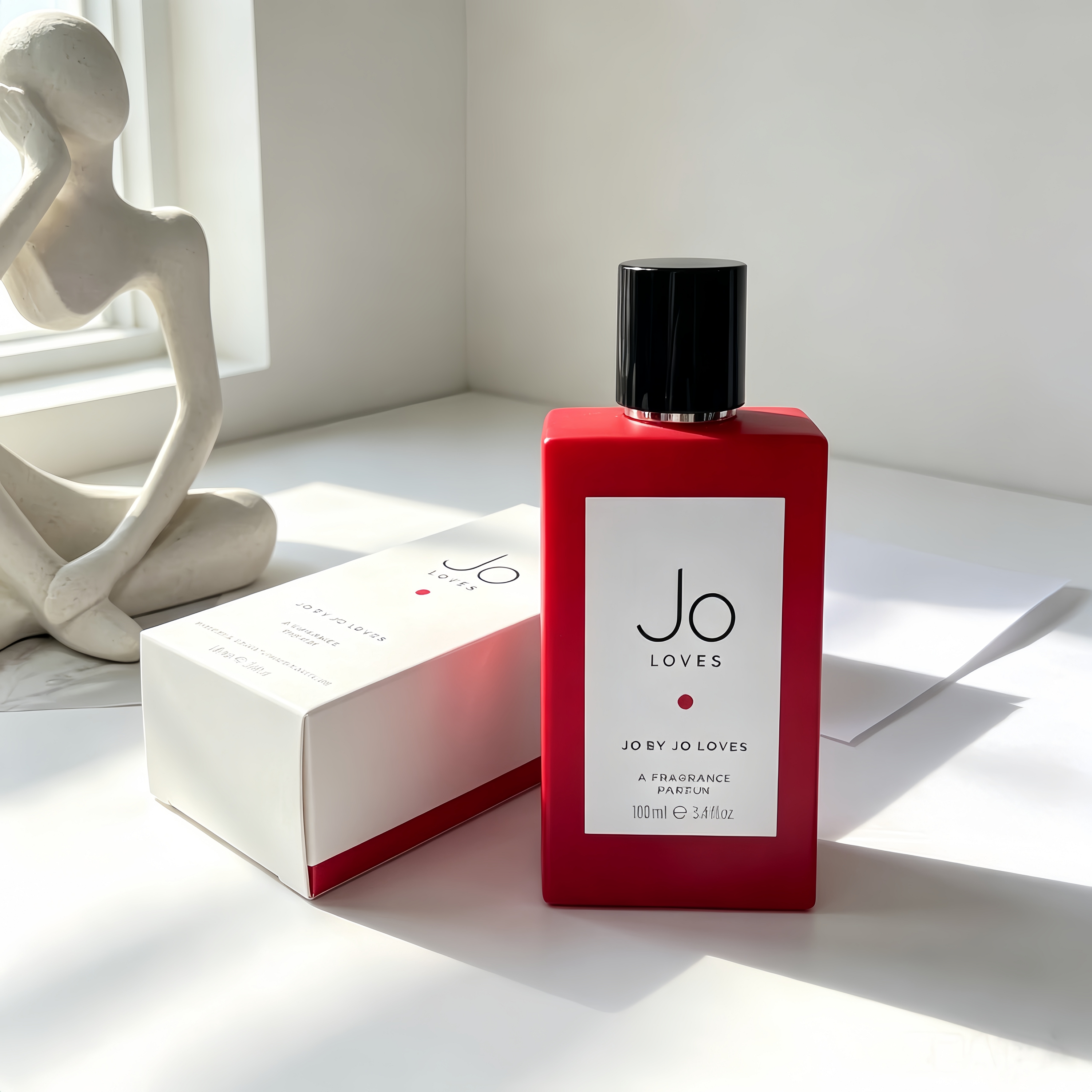 Jo by Jo Loves Eau de Parfum 100ml Unisex Citrus Fig Cedar Luxury Daily Perfume for Men & Women