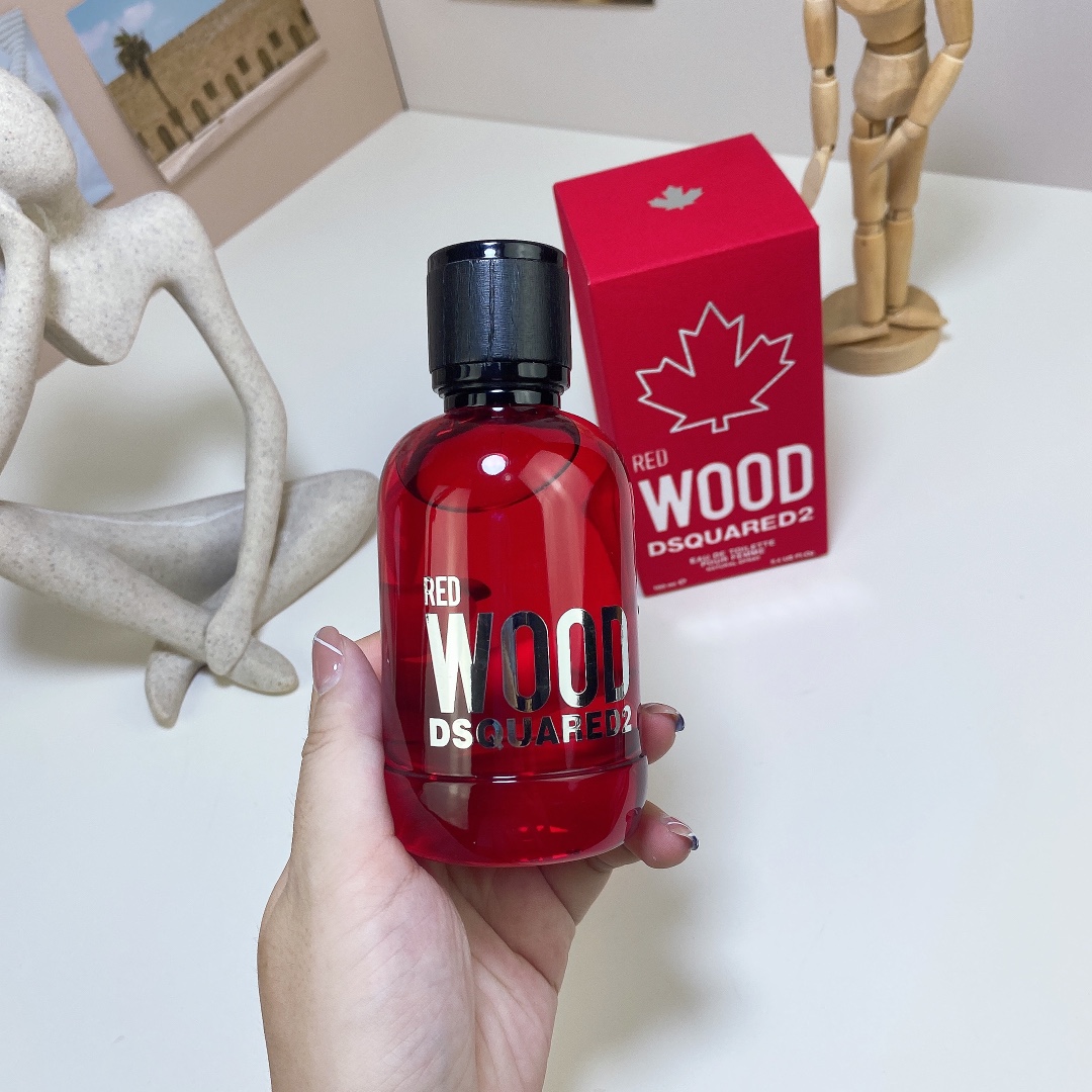 DSQUARED2 Red Wood Eau de Toilette 100ml - Fruity Woody Perfume for Wome