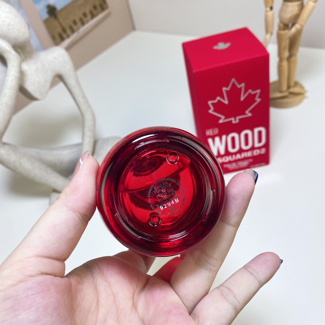 DSQUARED2 Red Wood Eau de Toilette 100ml - Fruity Woody Perfume for Wome