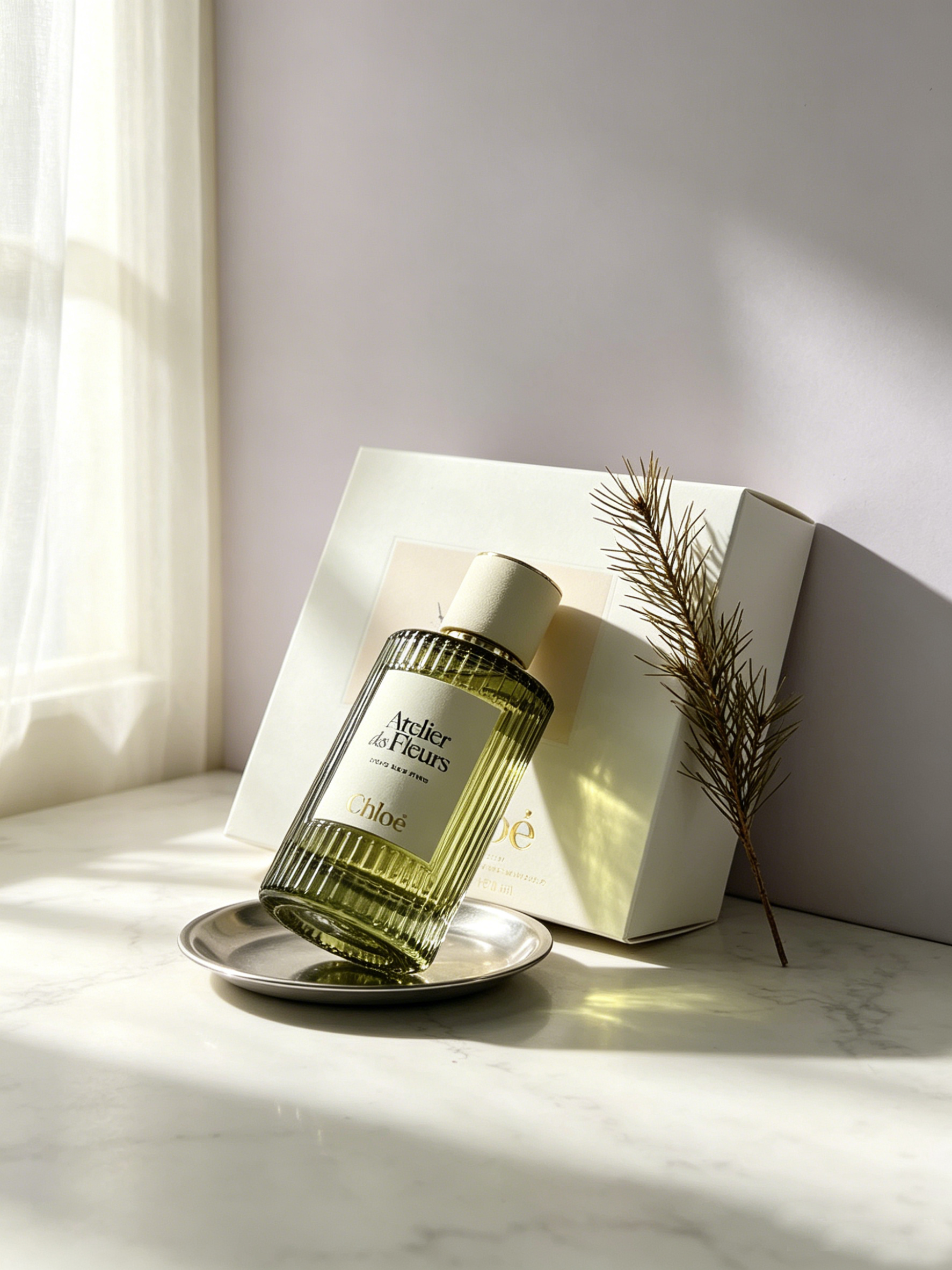 Chloé Atelier des Fleurs Sous Les Pins Unisex Perfume, Crisp Pine Forest Earthy Fragrance for Daily Travel