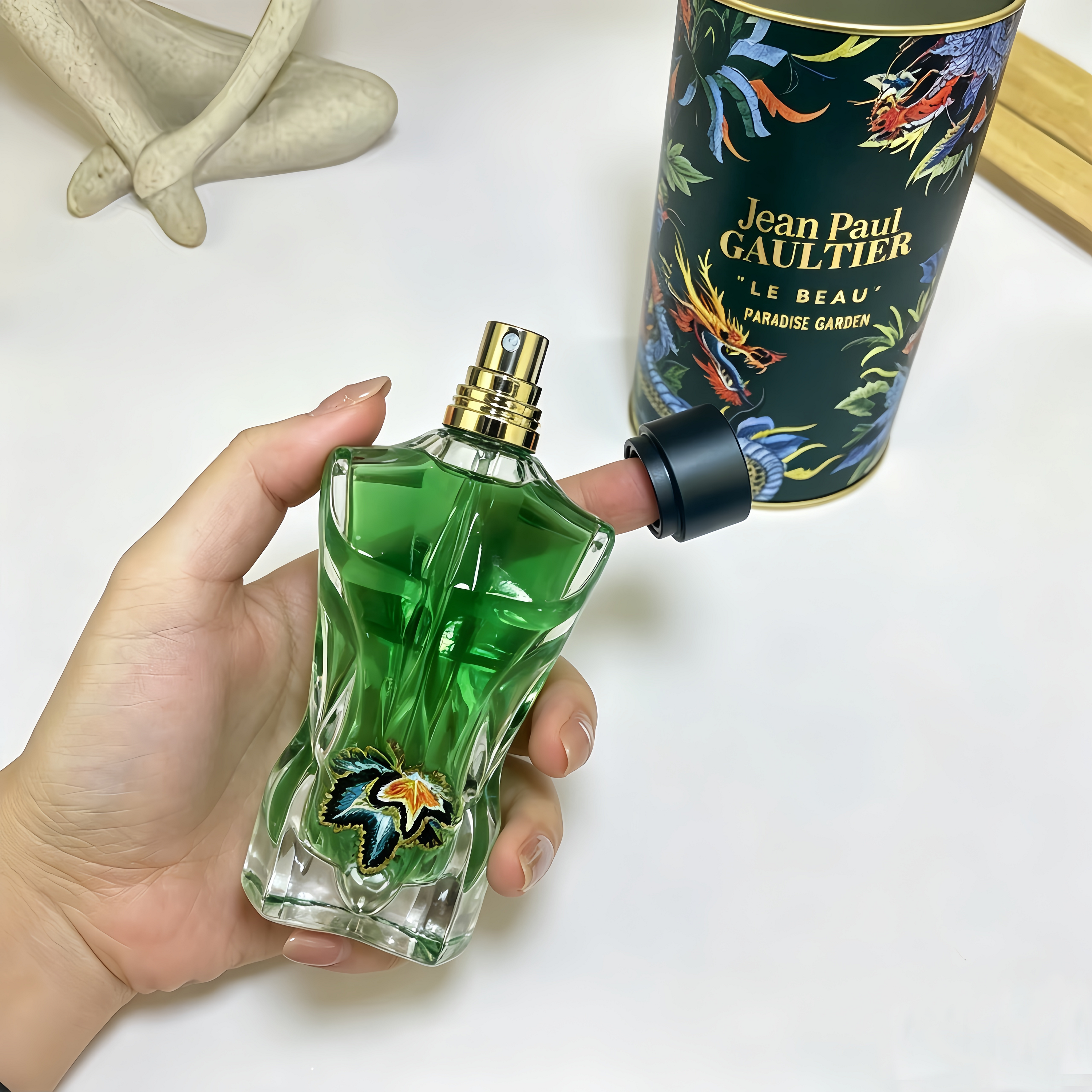 JPG Le Beau Paradise Garden - Men’s Woody Tropical Scent for Daily Wear & Gifting