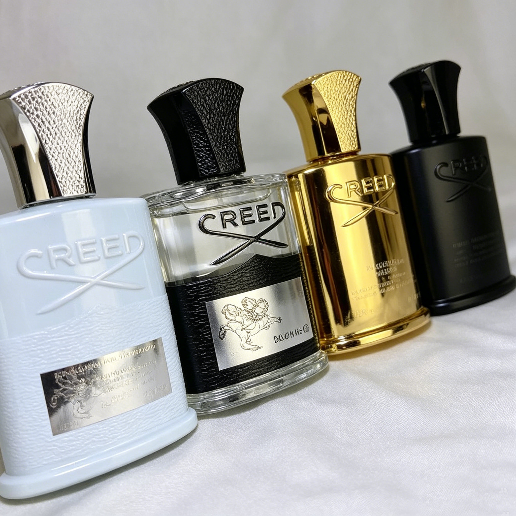 Versatile Creed Unisex Fragrance Trial Kit Contains Fresh Citrus, Rich Woody, Sweet Fruity Floral Scents