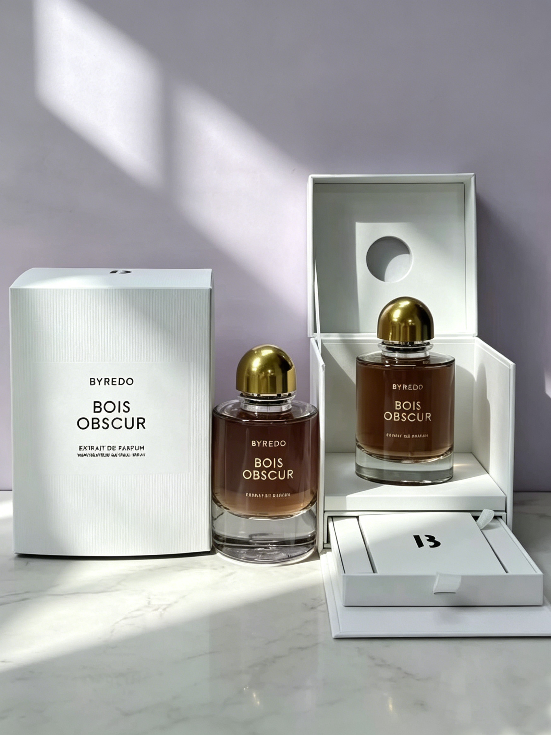 Byredo Night Veils Bois Obscur Deep Smoky Agarwood Fragrance, Long Lasting High Concentration Extrait For Men Women