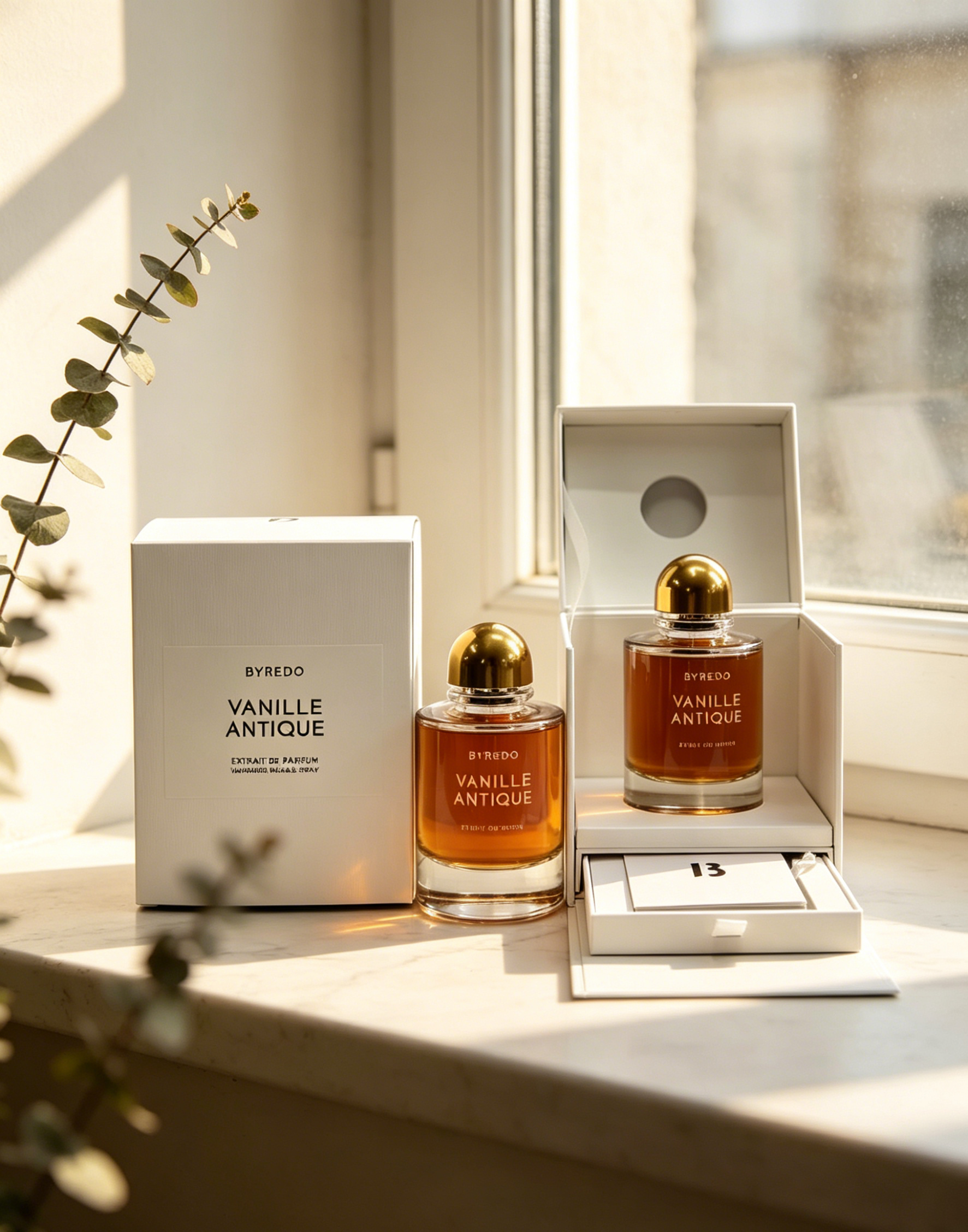 Byredo Vanille Antique Extrait Perfume, Rich Warm Amber Vanilla Scent Perfect For Autumn Winter Evening & Daily Wear