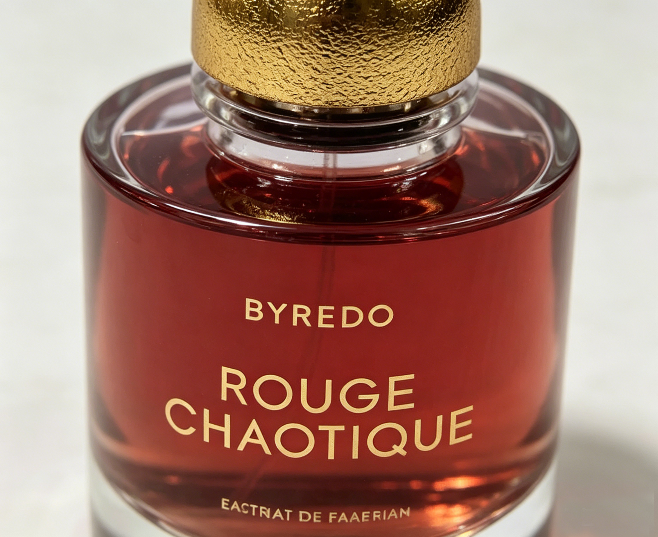 Byredo Rouge Chaotique Extrait Perfume, Rich Saffron Blackcurrant Woody Scent For Date Wedding Evening Formal Occasions