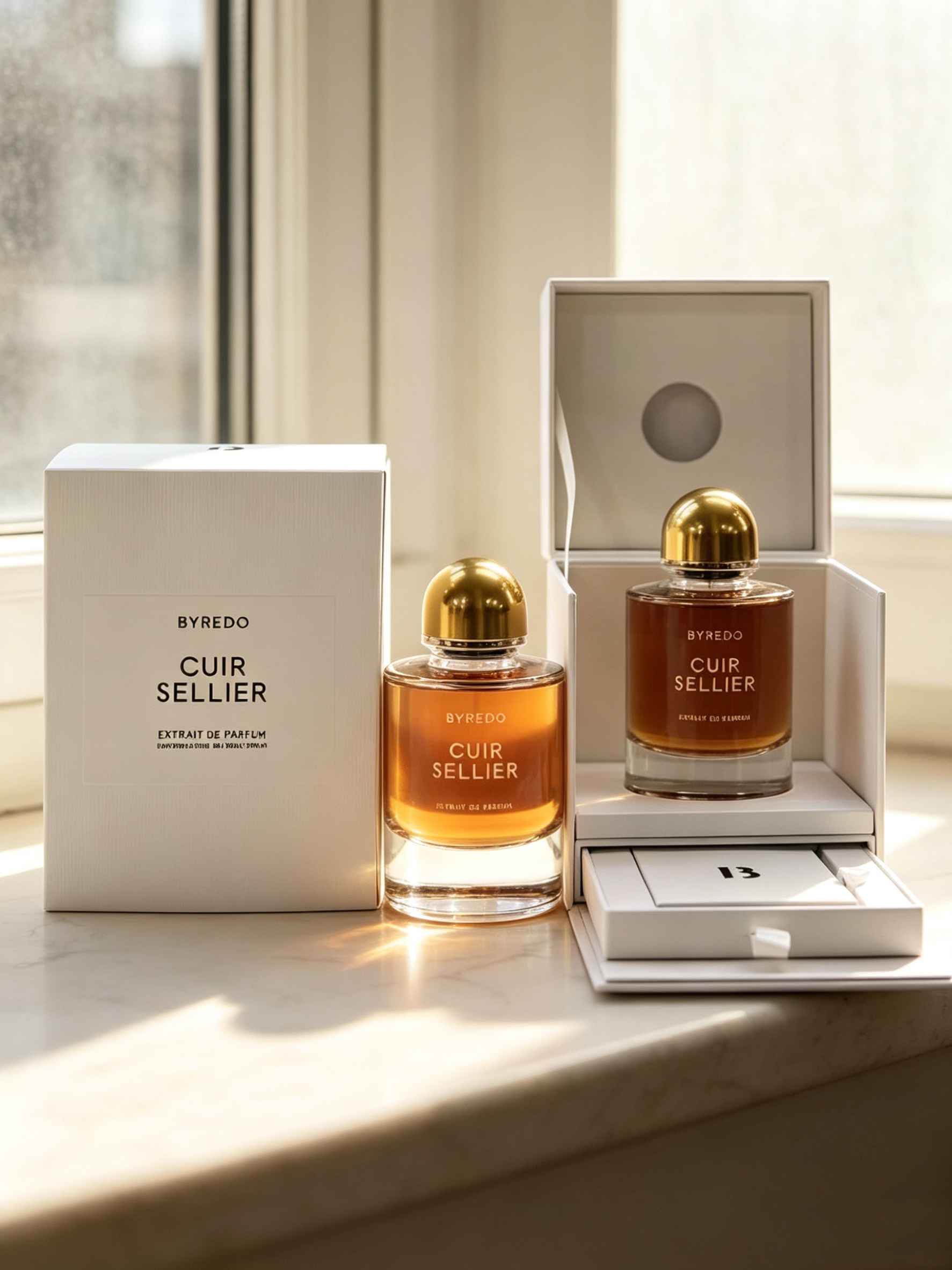 High Concentration Extrait Byredo Cuir Sellier Fragrance Warm Retro Leather Aroma For Daily & Formal Wear