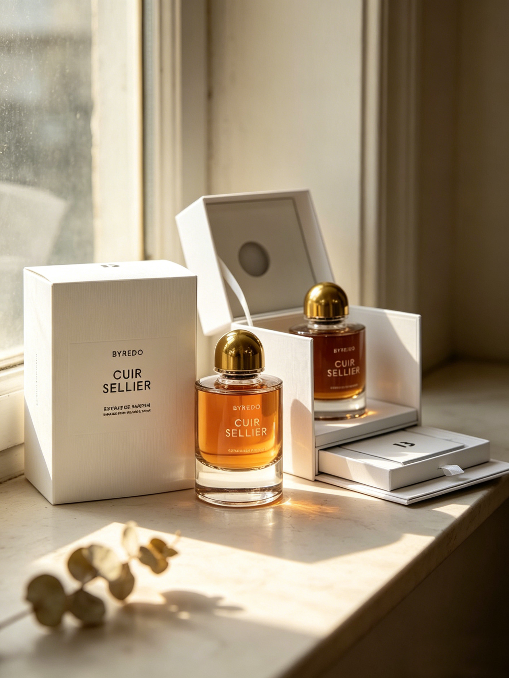 High Concentration Extrait Byredo Cuir Sellier Fragrance Warm Retro Leather Aroma For Daily & Formal Wear