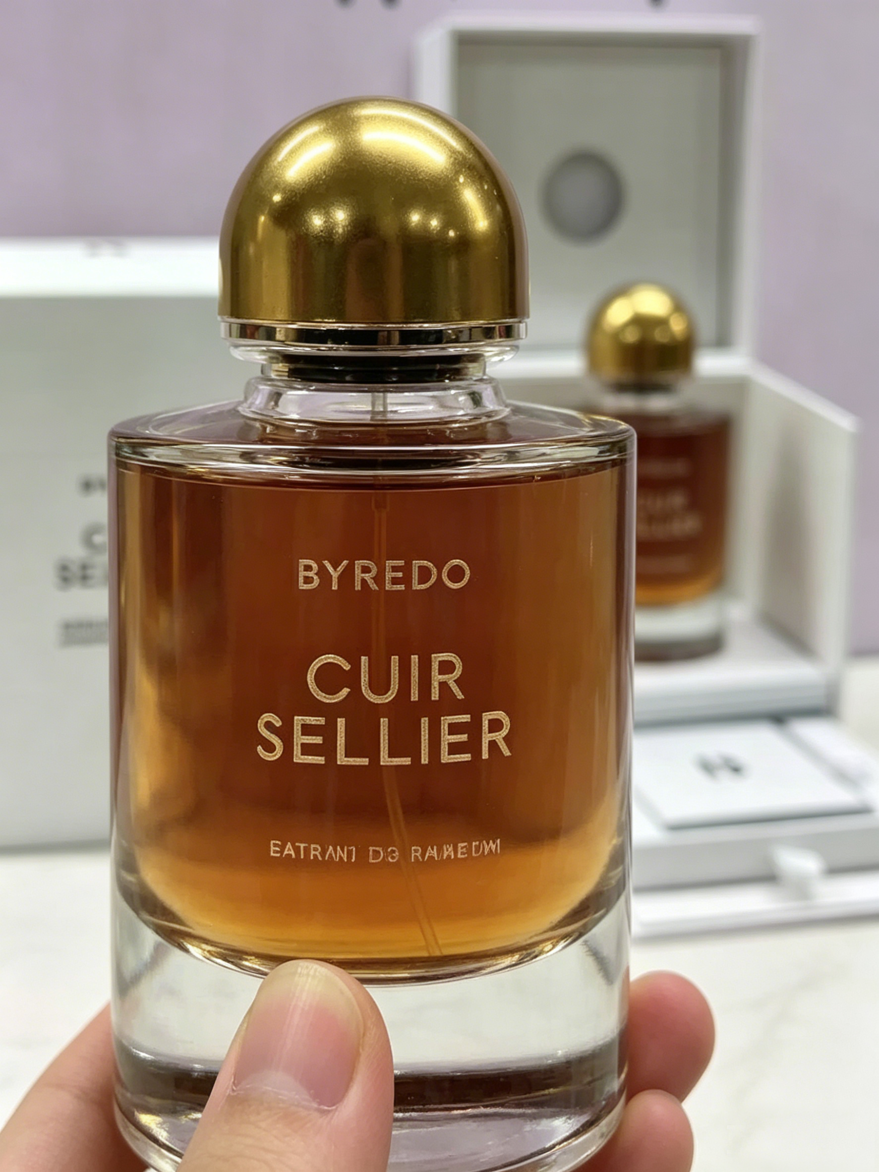 High Concentration Extrait Byredo Cuir Sellier Fragrance Warm Retro Leather Aroma For Daily & Formal Wear