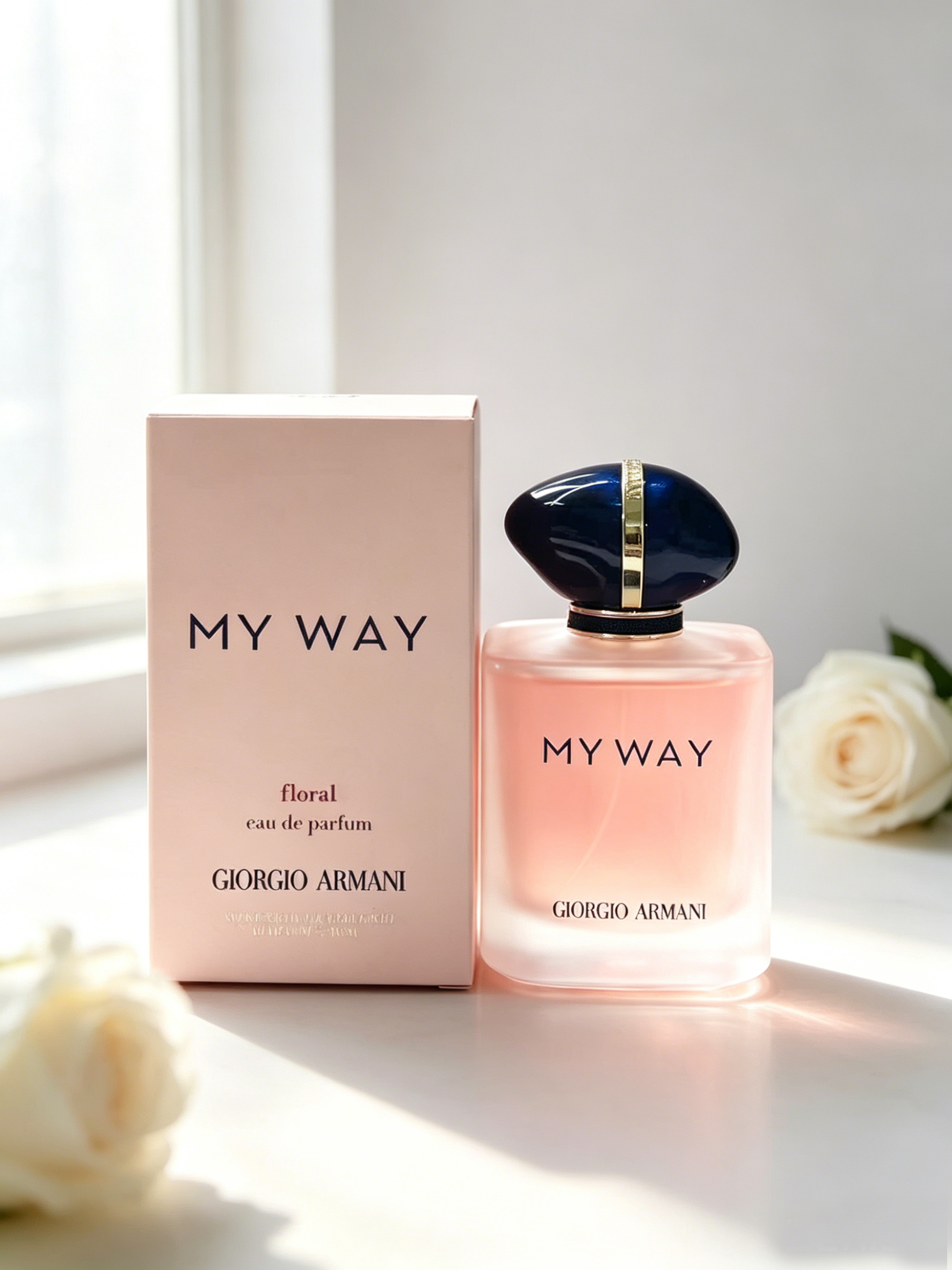 Armani My Way Floral Women Perfume, Elegant Bright Orange Blossom Fragrance For Daily & Date