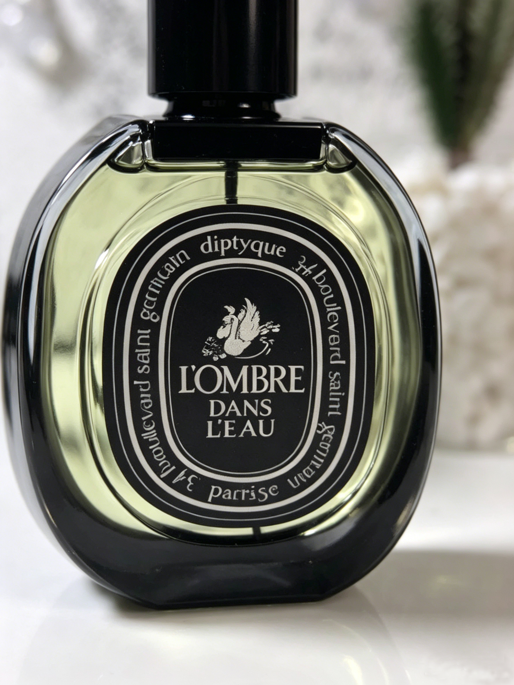 Diptyque L'Ombre Dans L'Eau EDP | Blackcurrant Leaf, Rose & Musk Unisex Perfume