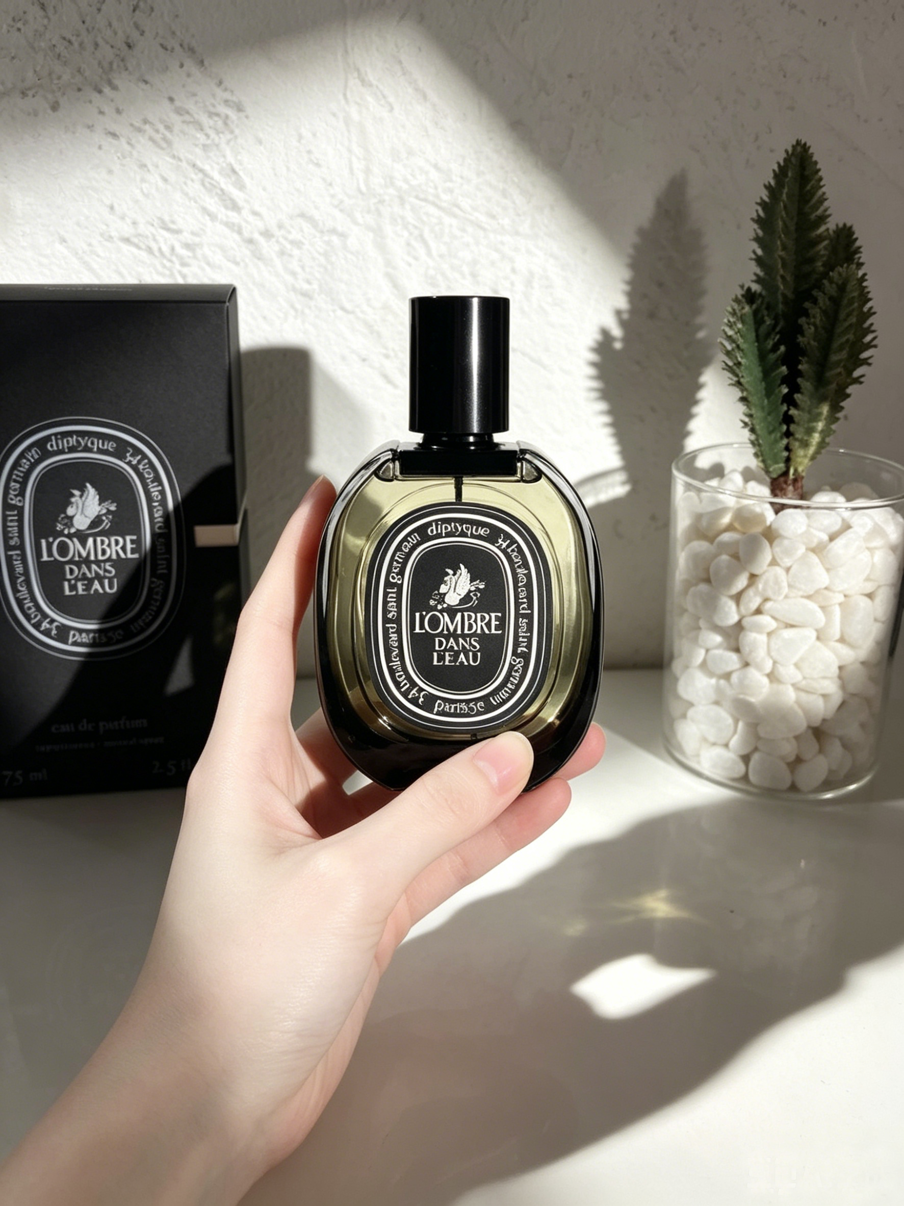 Diptyque L'Ombre Dans L'Eau EDP | Blackcurrant Leaf, Rose & Musk Unisex Perfume