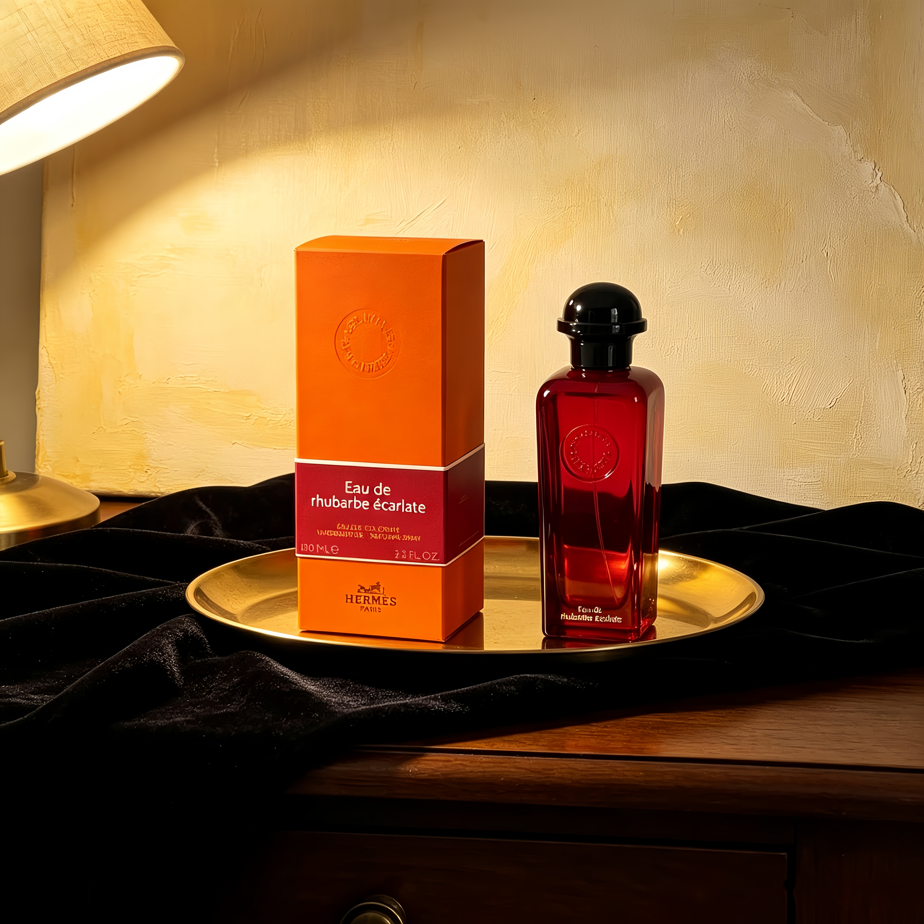 Eau de Rhubarbe Écarlate by Hermès - Vibrant Scarlet Cologne for Men & Women, 100ml