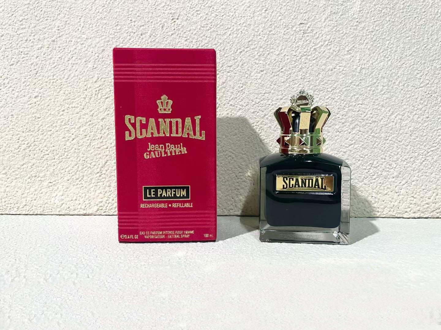 Jean Paul Gaultier Scandal Le Parfum Intense Eau de Parfum Warm Gourmand Sandalwood Scent Men Daily Night Fragrance