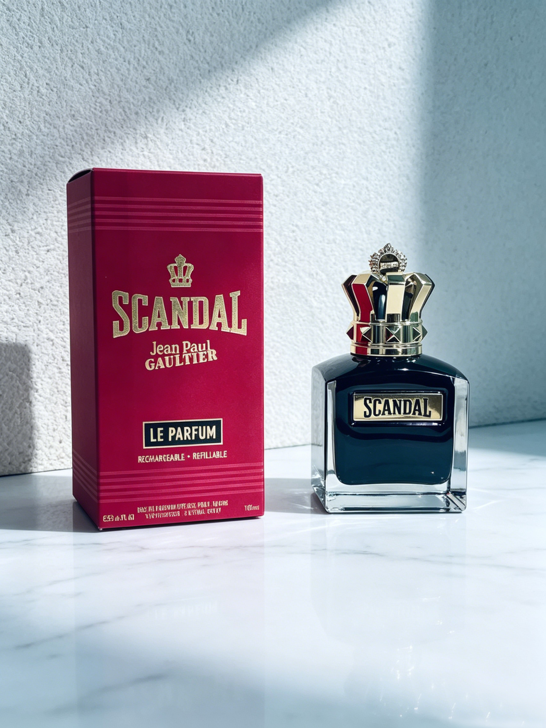 Jean Paul Gaultier Scandal Le Parfum Intense Eau de Parfum Warm Gourmand Sandalwood Scent Men Daily Night Fragrance