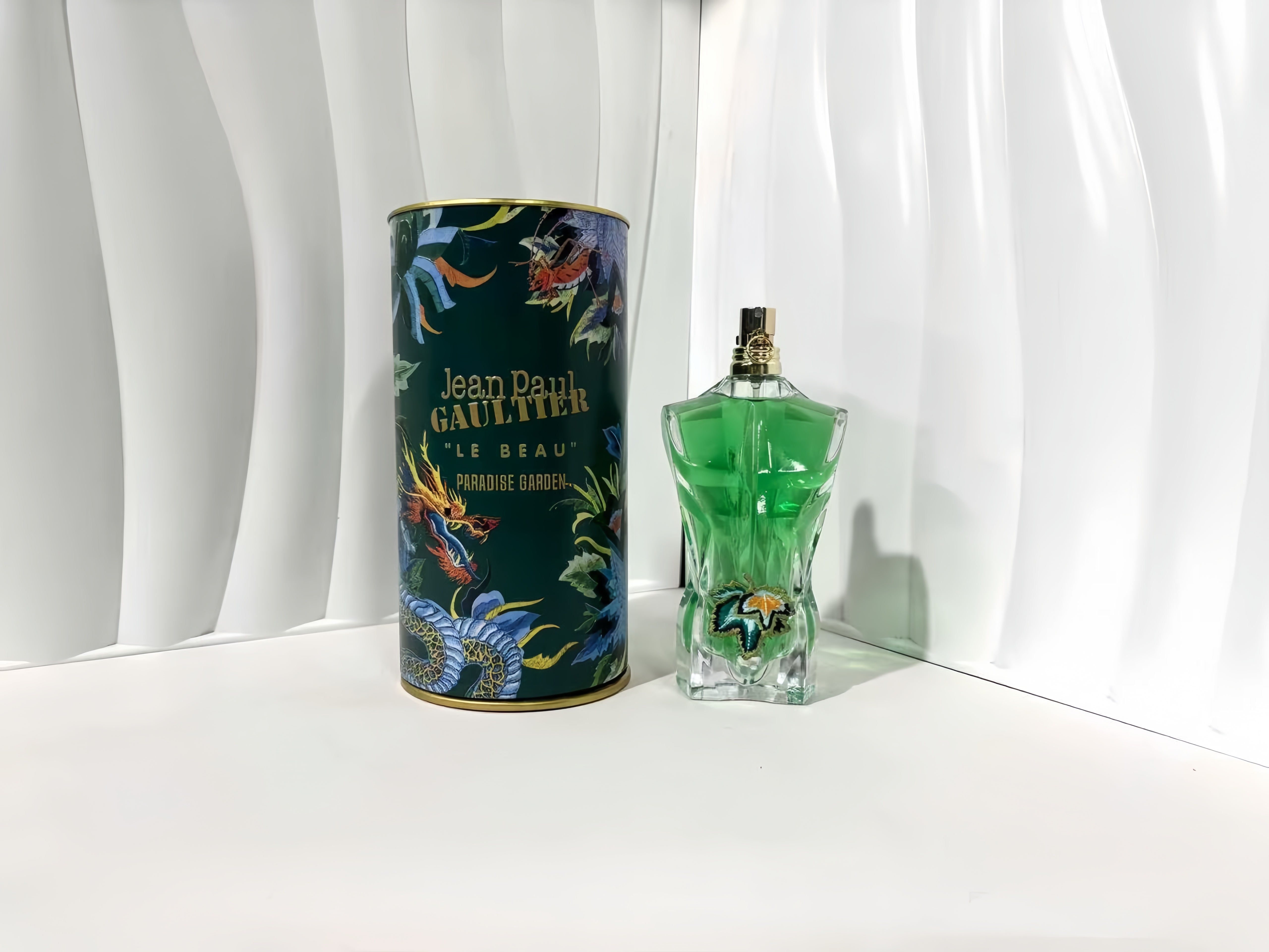 JPG Le Beau Paradise Garden - Men’s Woody Tropical Scent for Daily Wear & Gifting