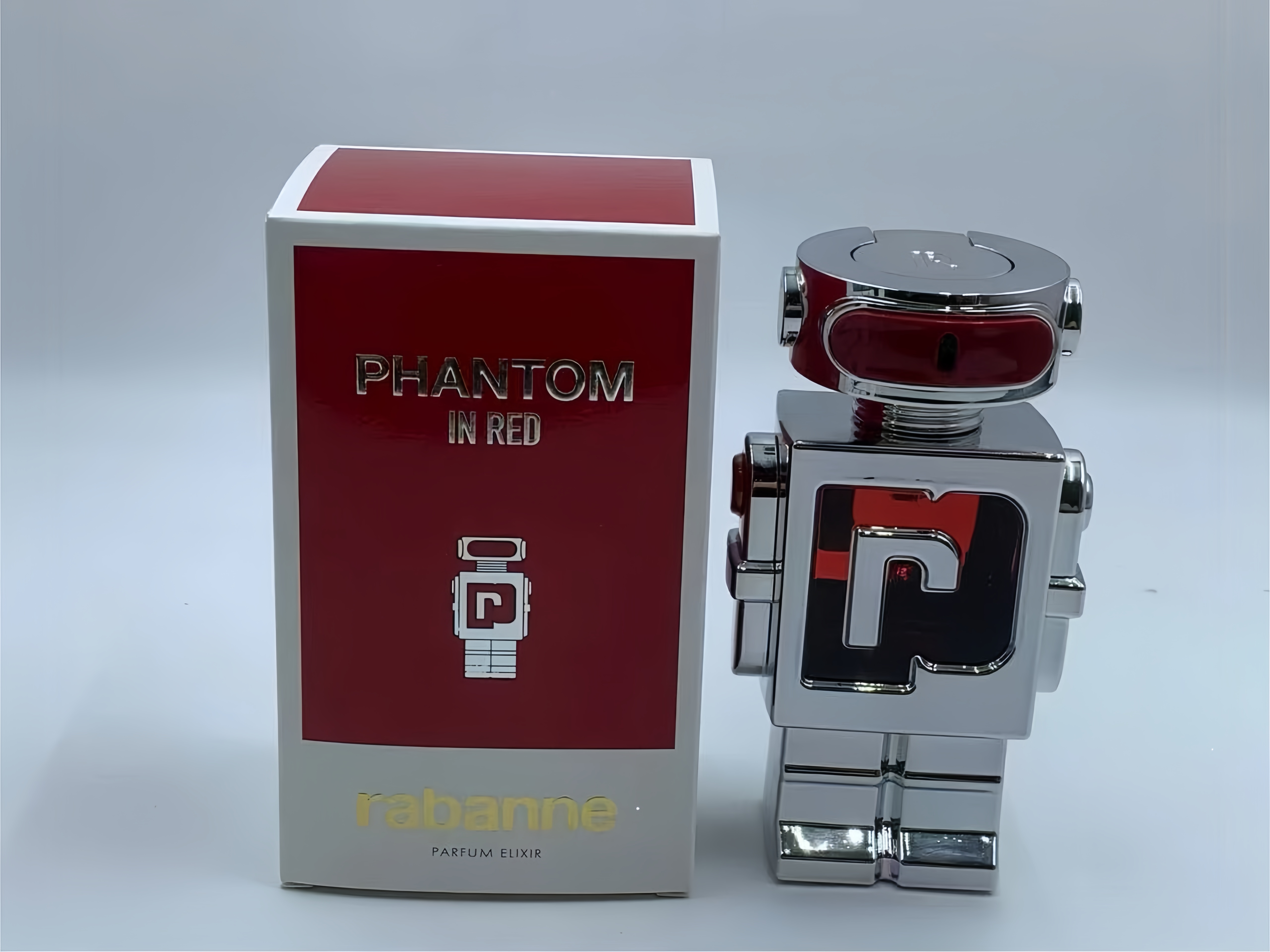 Rabanne Phantom in Red Parfum Elixir - Long Lasting Men's Fragrance
