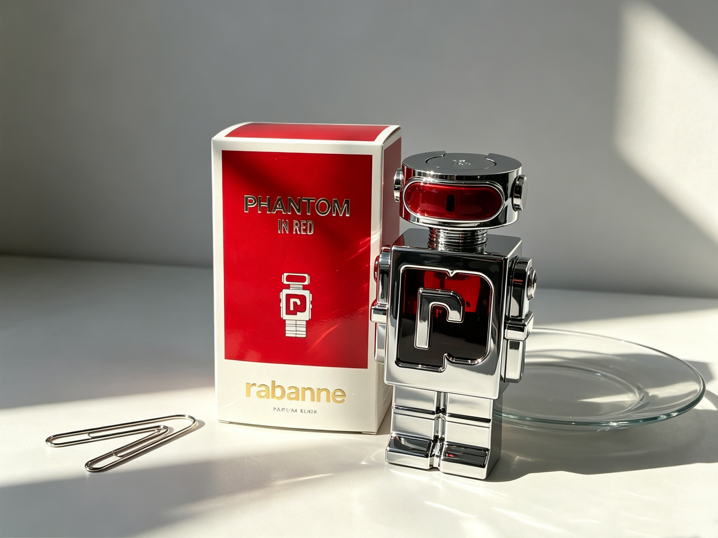 Rabanne Phantom in Red Parfum Elixir - Long Lasting Men's Fragrance