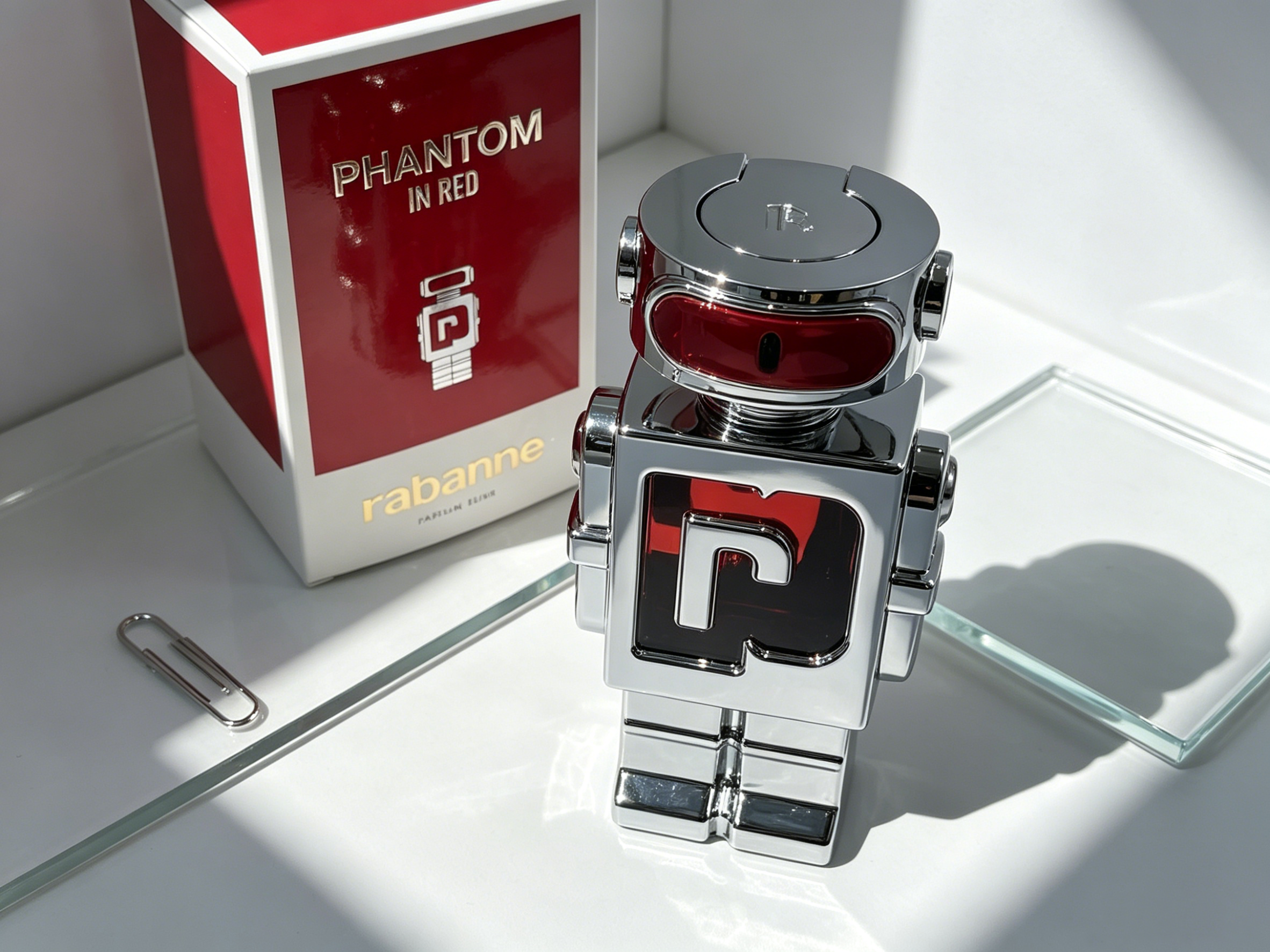 Rabanne Phantom in Red Parfum Elixir - Long Lasting Men's Fragrance