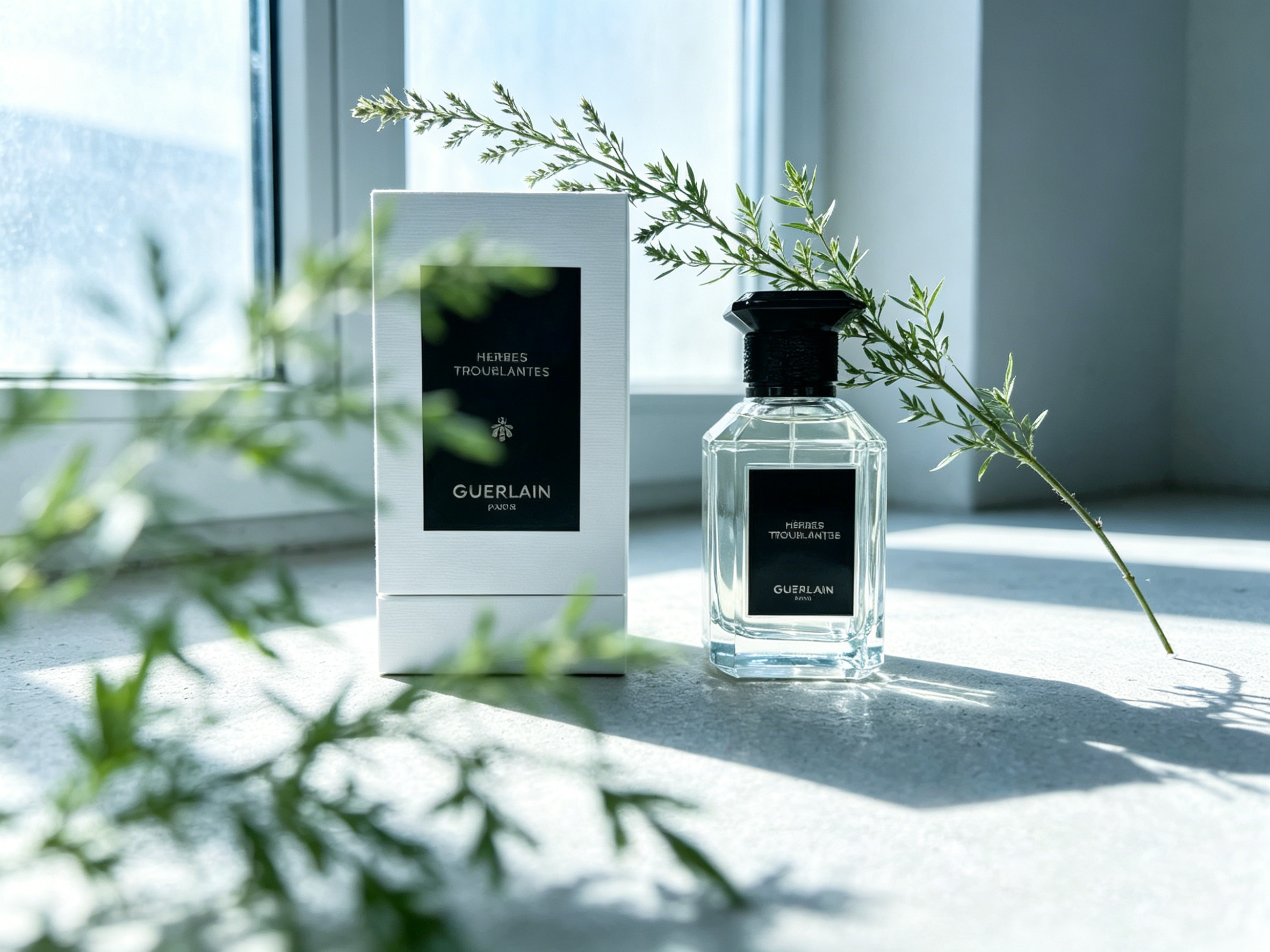 Guerlain Herbes Troublantes Eau de Parfum 100ml Unisex Fresh Herbal Fragrance