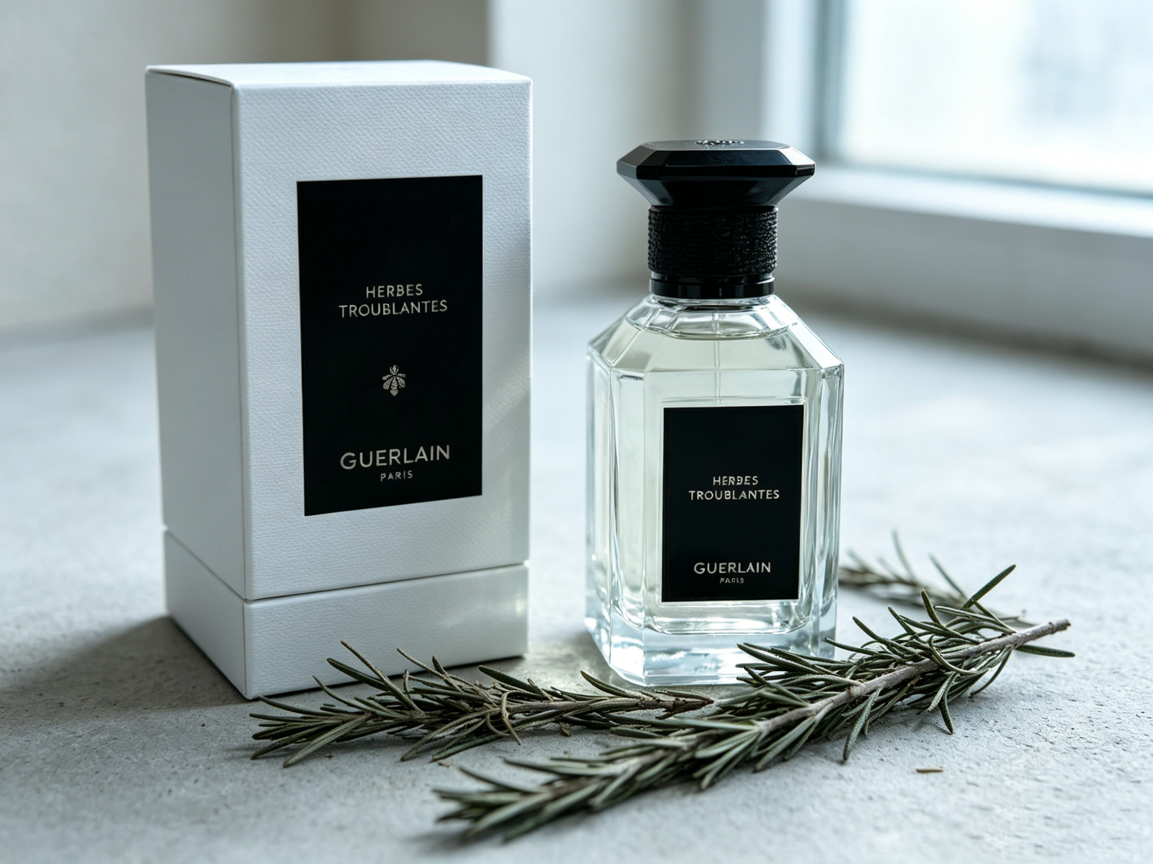 Guerlain Herbes Troublantes Eau de Parfum 100ml Unisex Fresh Herbal Fragrance