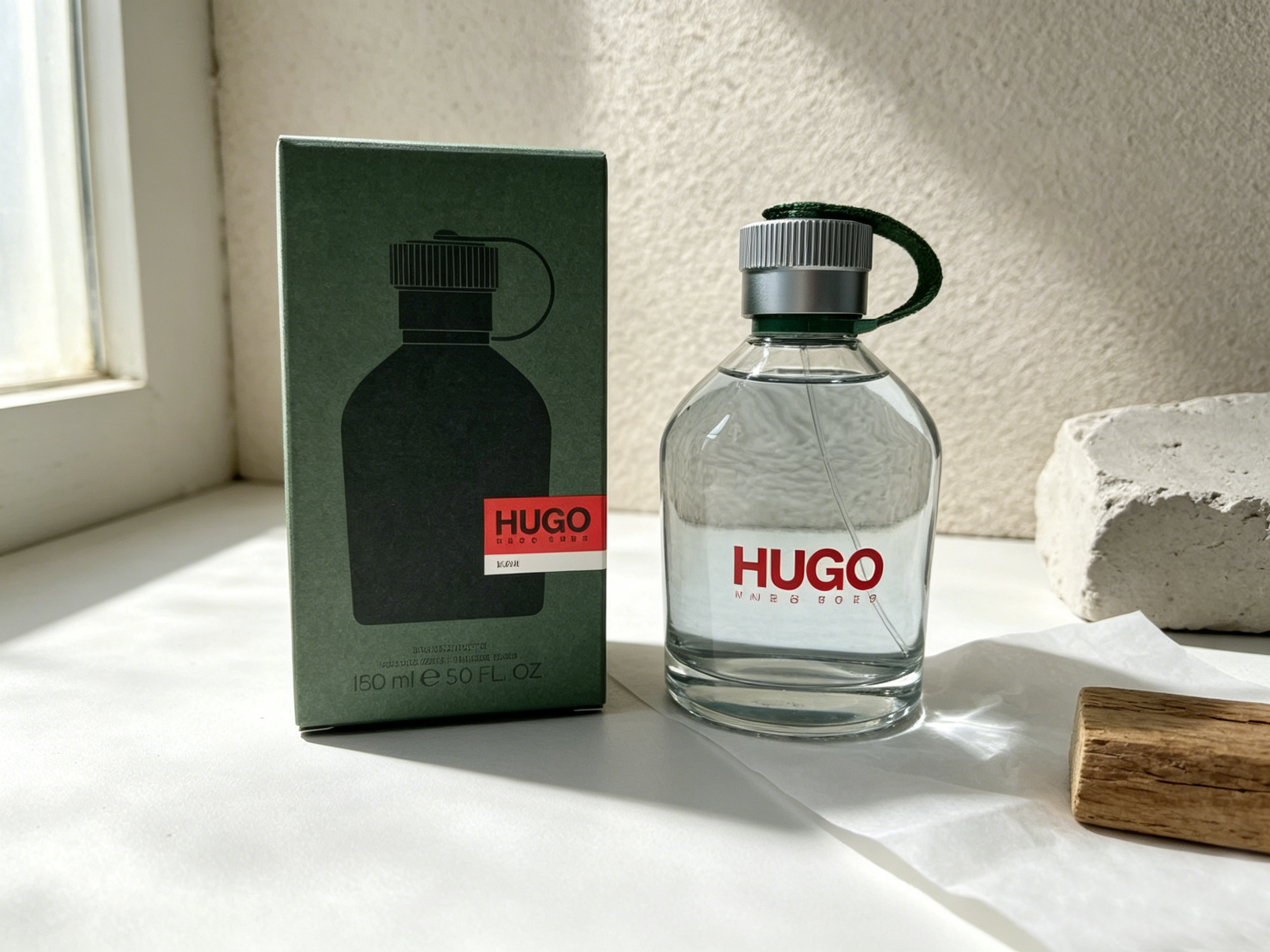 Original Hugo Man Green Bottle Cologne, Affordable Luxury Gift for Him