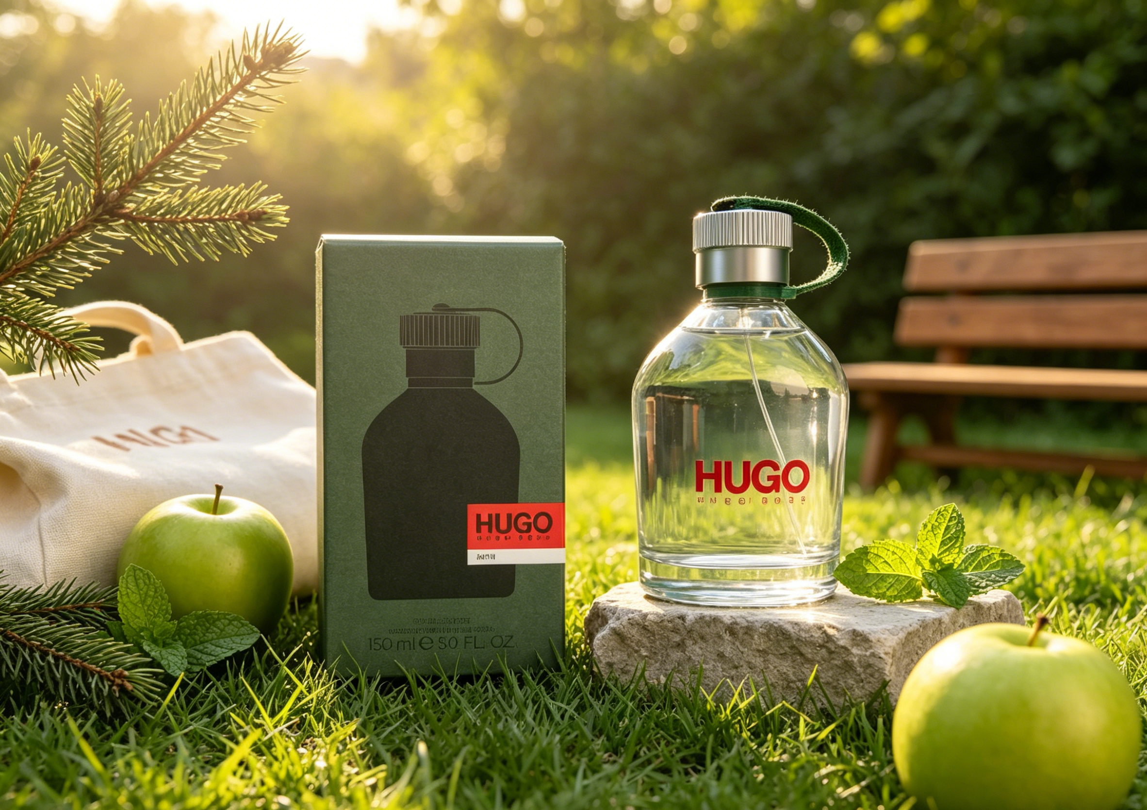 Original Hugo Man Green Bottle Cologne, Affordable Luxury Gift for Him