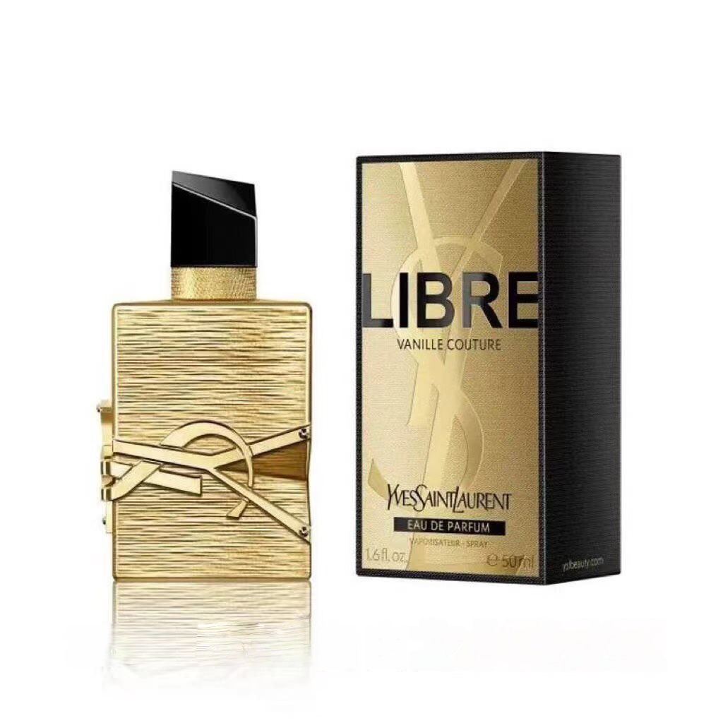 Yves Saint Laurent Libre Vanille Couture Eau de Parfum 50ml - Limited Edition Golden Vanilla Women's Perfume
