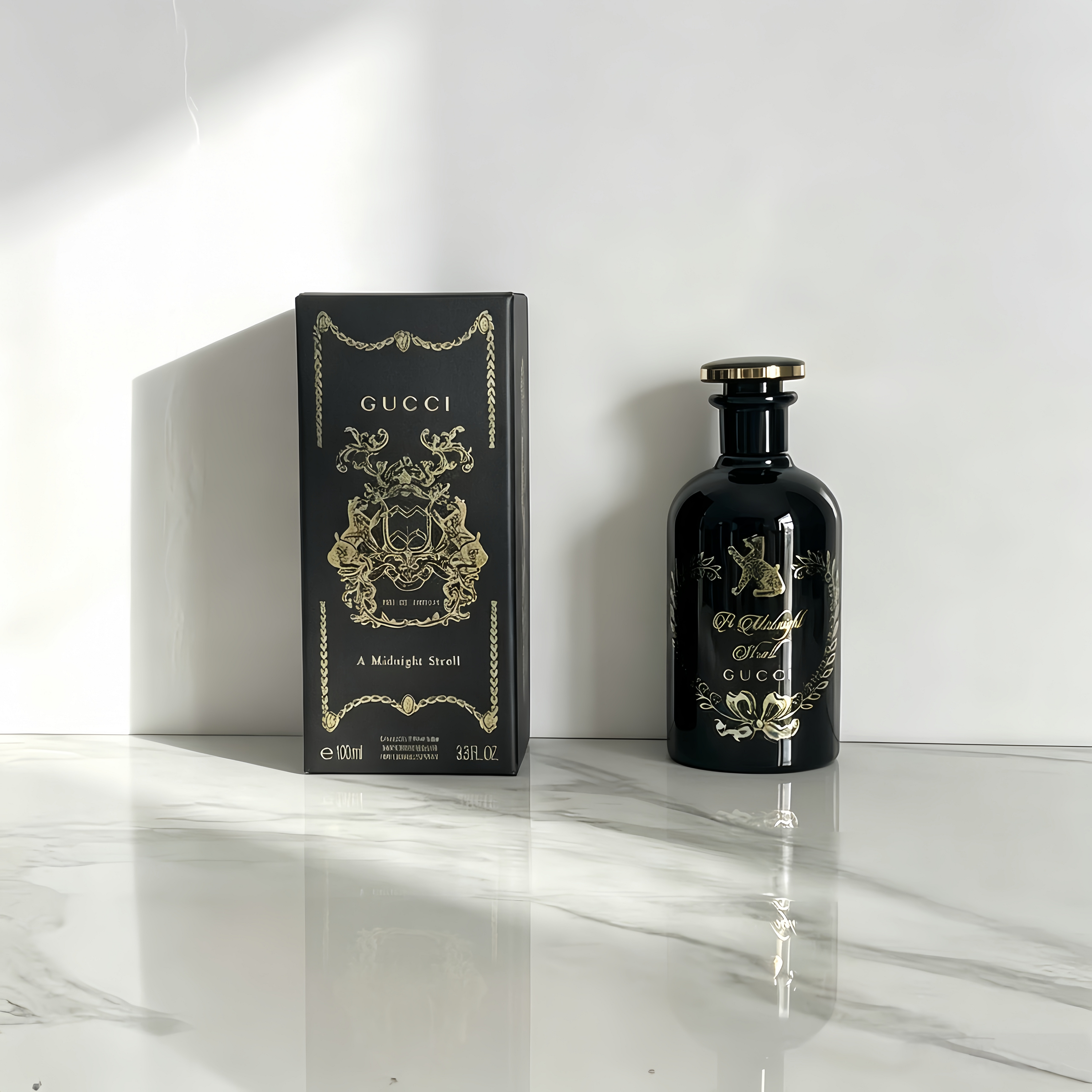 Gucci Midnight Walk perfume 100ml Unisex Smoked Leather Woody Luxury perfume