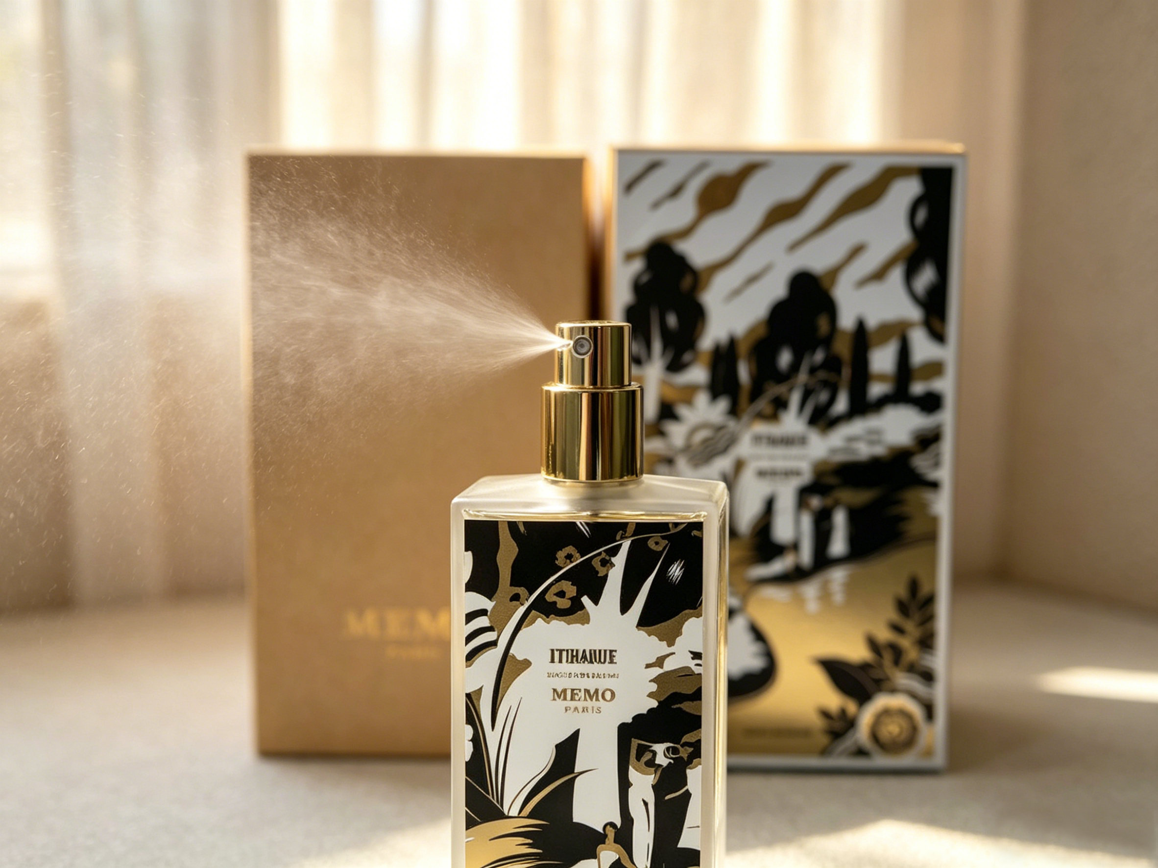 Memo Paris Ithaque Eau de Parfum | Unisex Fresh Citrus & Woody Fragrance