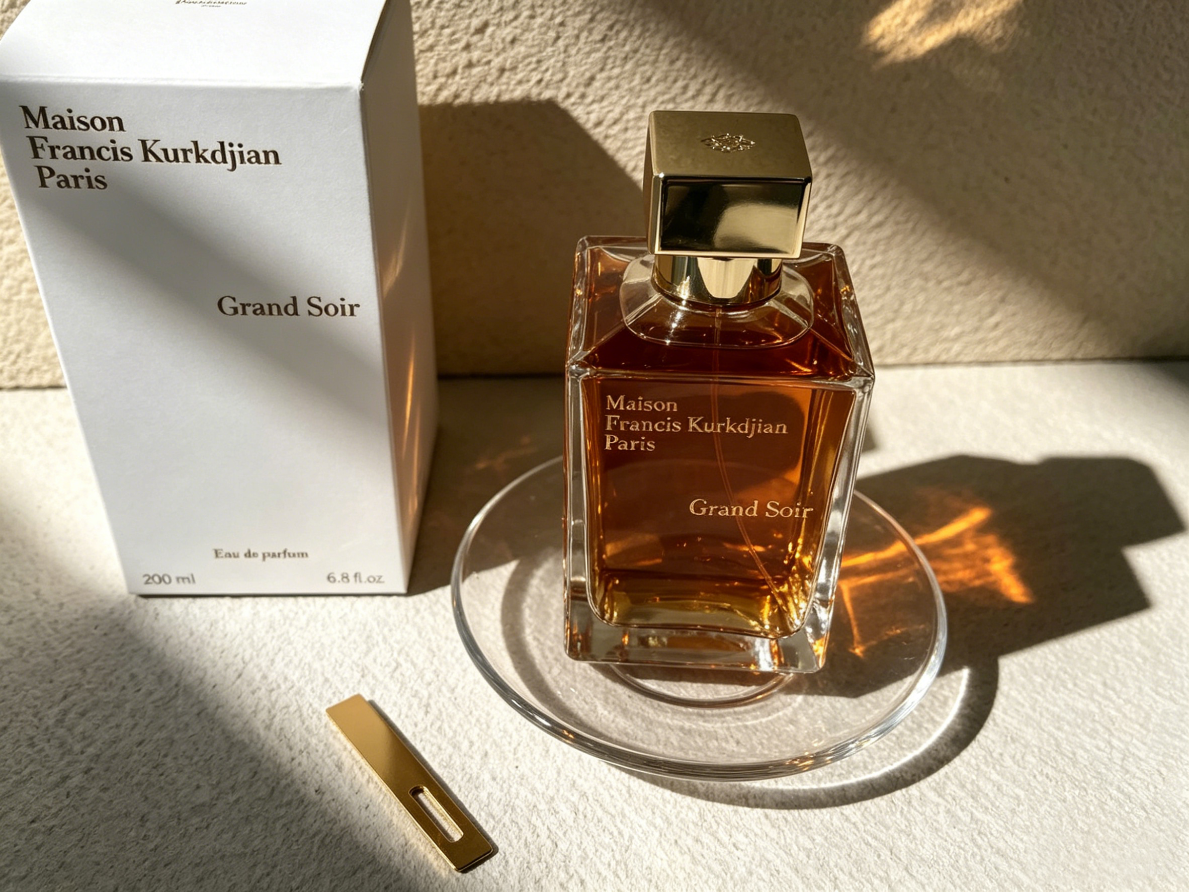 Maison Francis Kurkdjian Grand Soir Eau de Parfum | Unisex Warm Amber & Vanilla Fragrance