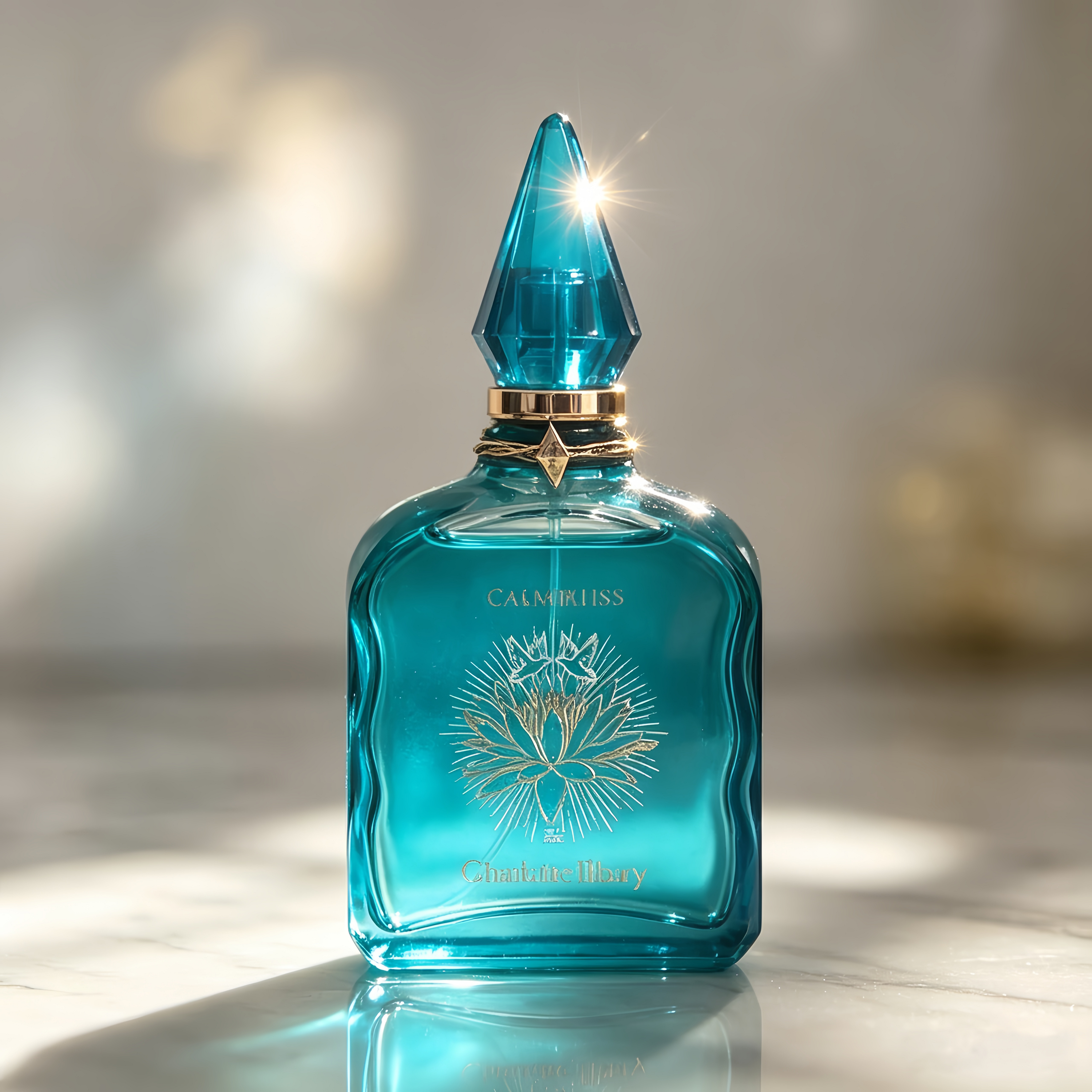 Charlotte Tilbury Calm Bliss Unisex EDP Perfume for Men & Women, Soothing Aquatic Woody Floral Luxury Calming Fragrance Gift