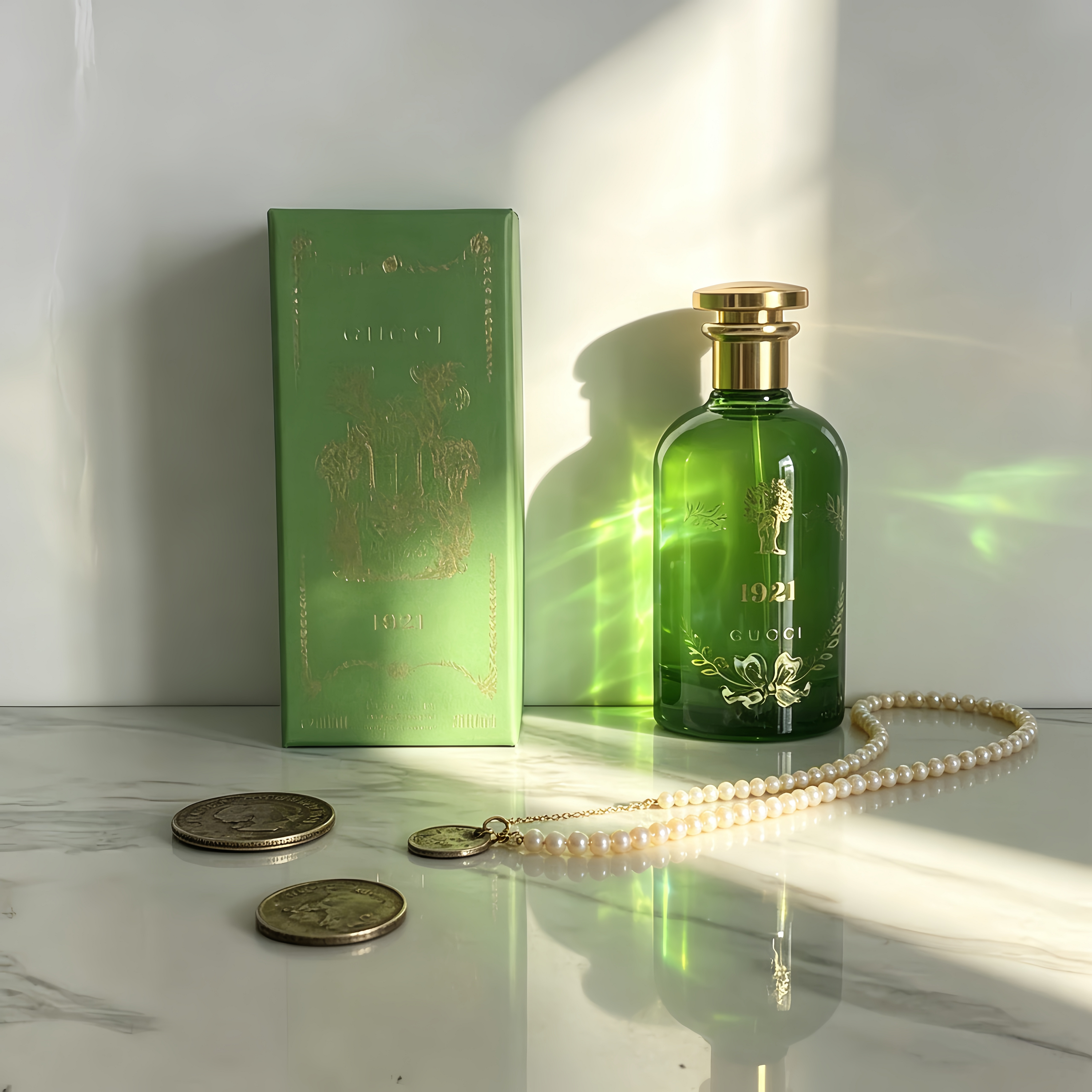 Gucci 1921 Eau de Parfum Unisex Perfume for Men & Women, Luxury Vintage Woody Floral Long Lasting Fragrance