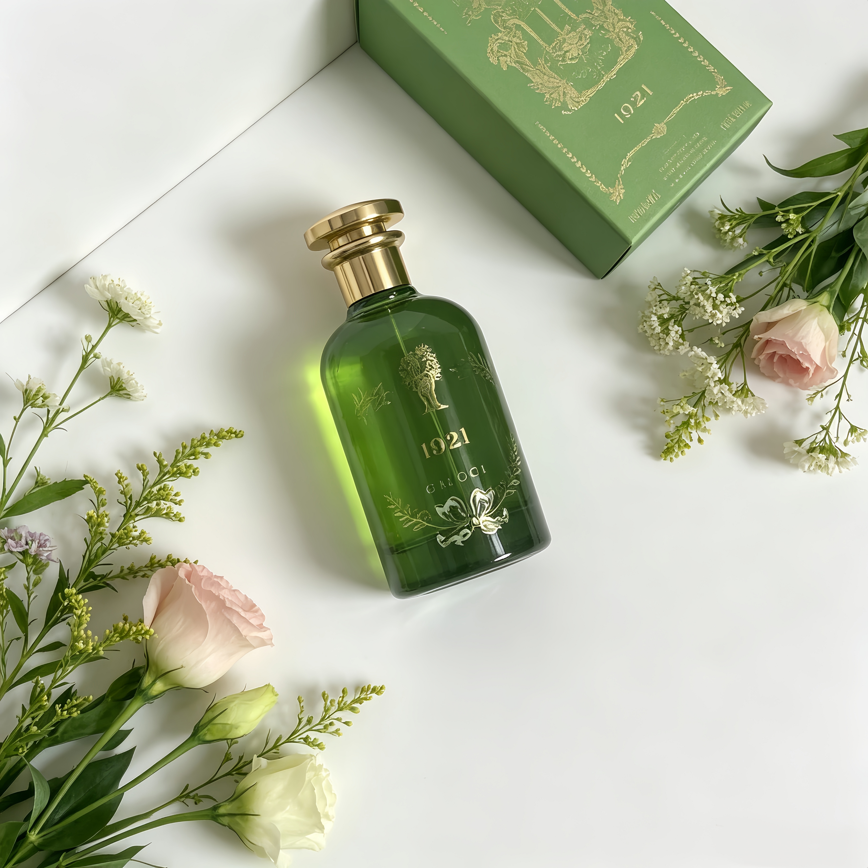 Gucci 1921 Eau de Parfum Unisex Perfume for Men & Women, Luxury Vintage Woody Floral Long Lasting Fragrance