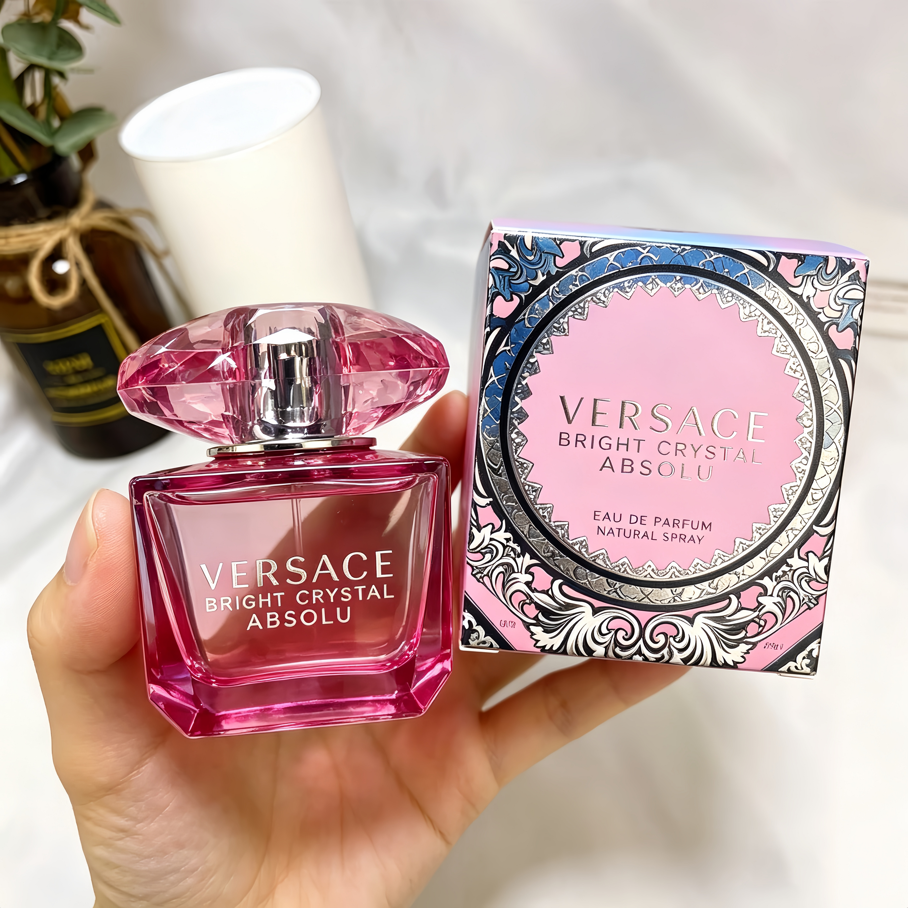 Versace Absolu Crystal Perfume | Iconic Fresh Floral Fragrance for Her
