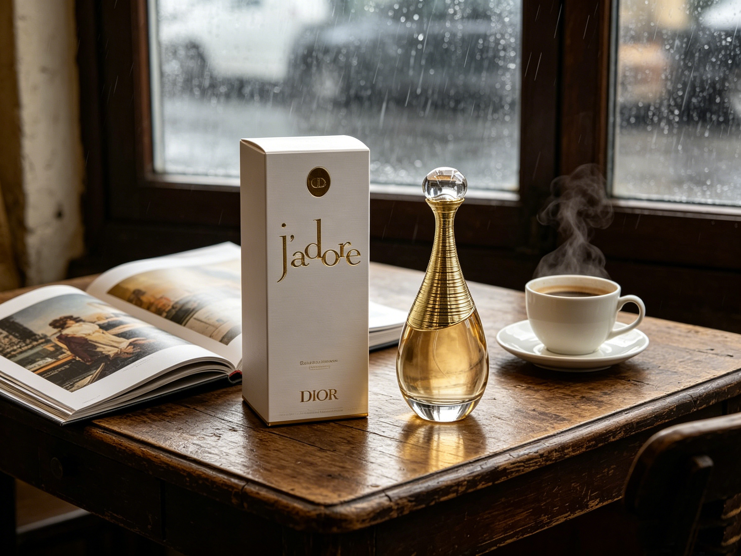 Christian Dior J'adore EDP Original Women Perfume Elegant Golden Bottle Floral Scent